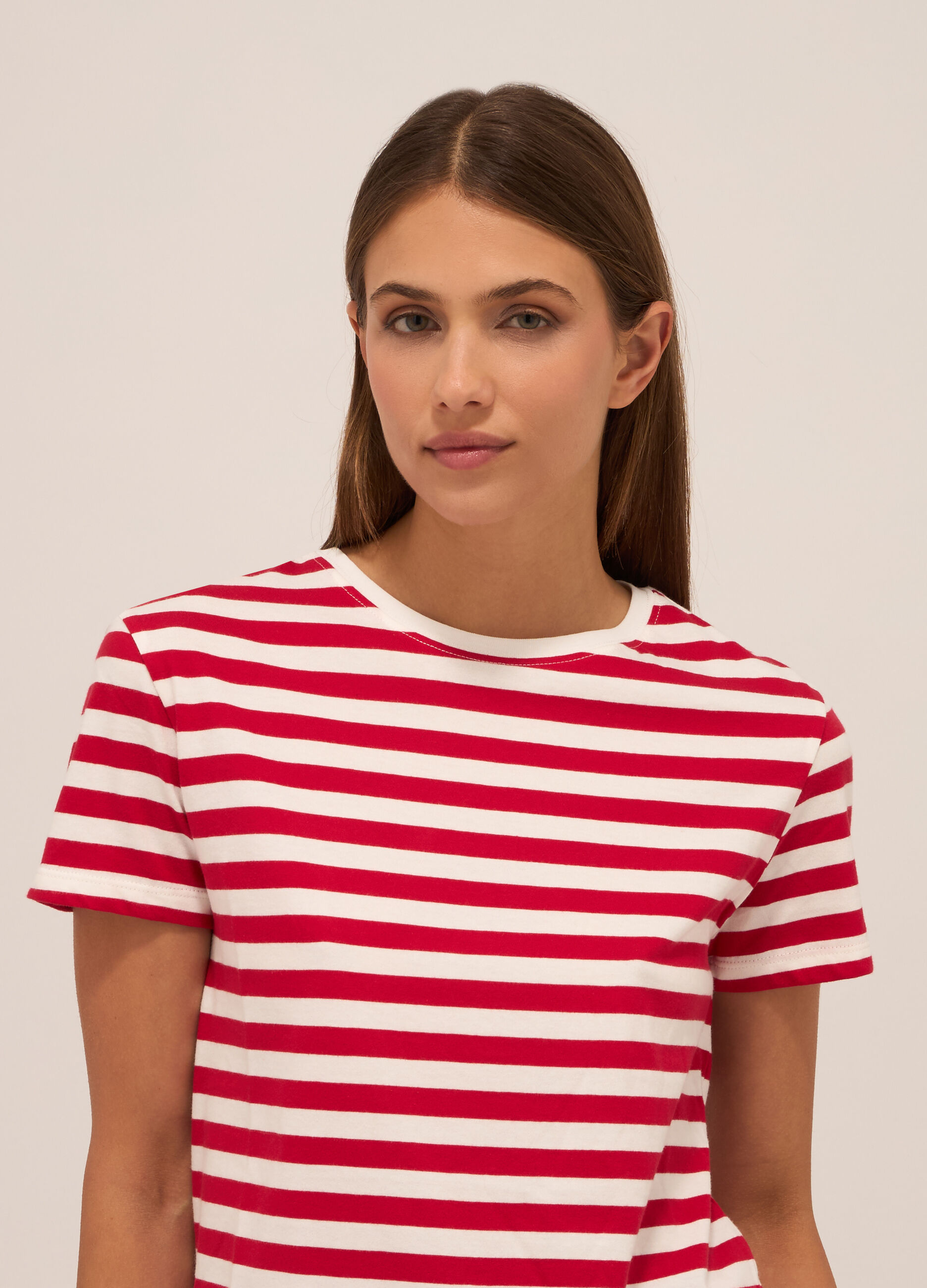 T-shirt in puro cotone donna_2