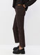 Pantaloni Flare Fit in denim di cotone stretch donna_3