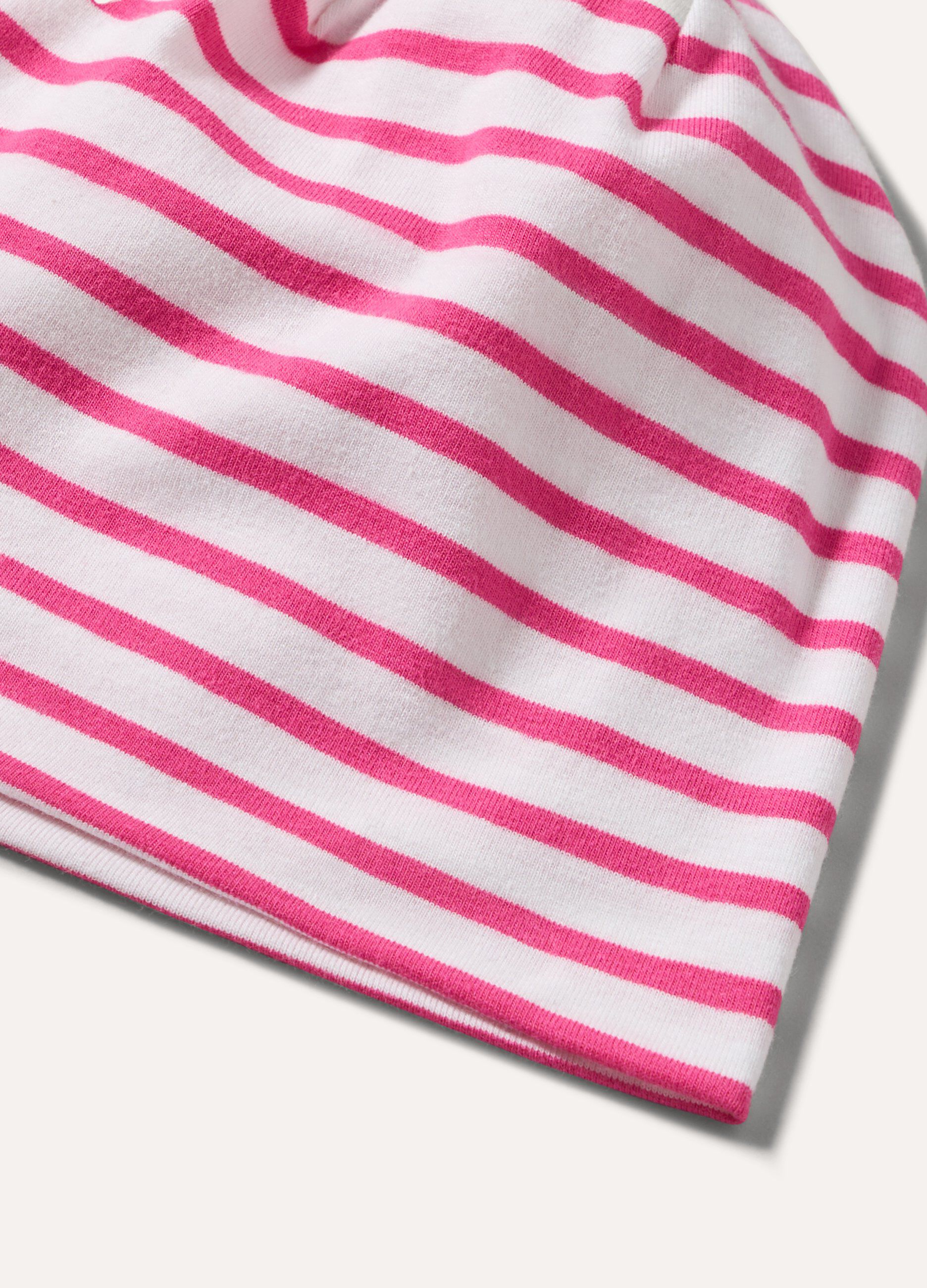 Berretto in cotone stretch neonata_1