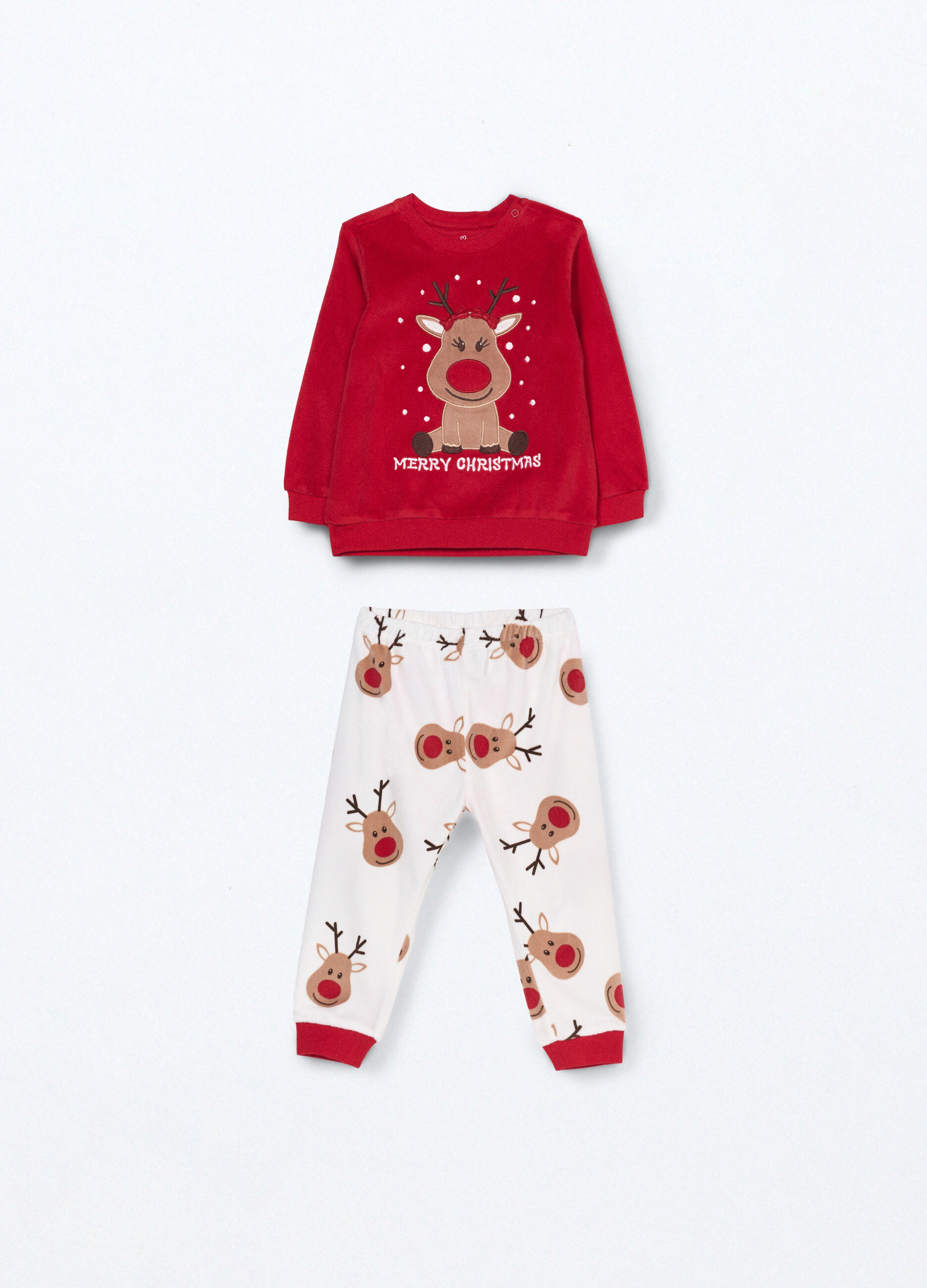 Set pigiama velour neonata_0