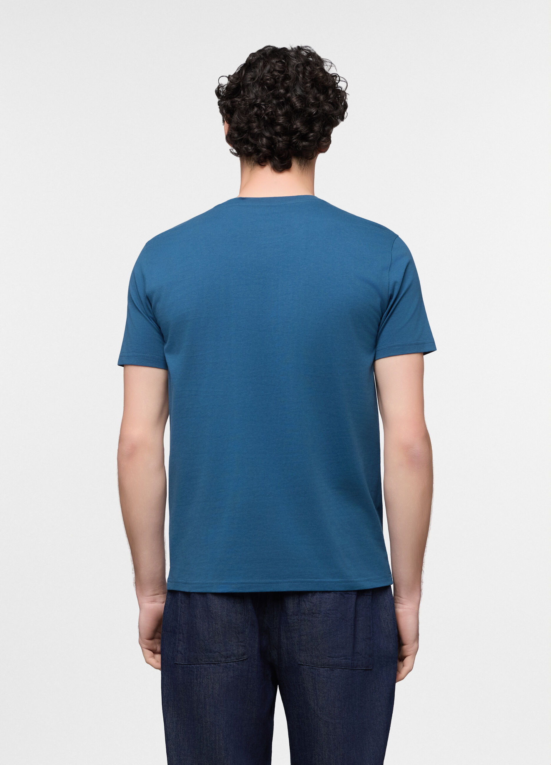 T-shirt in cotone con stampa Tennis uomo_1