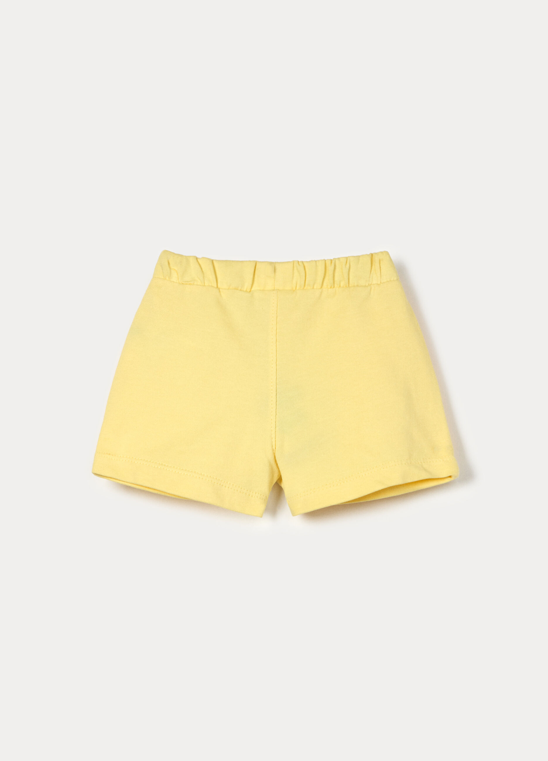 Short in french terry di puro cotone bimba_1