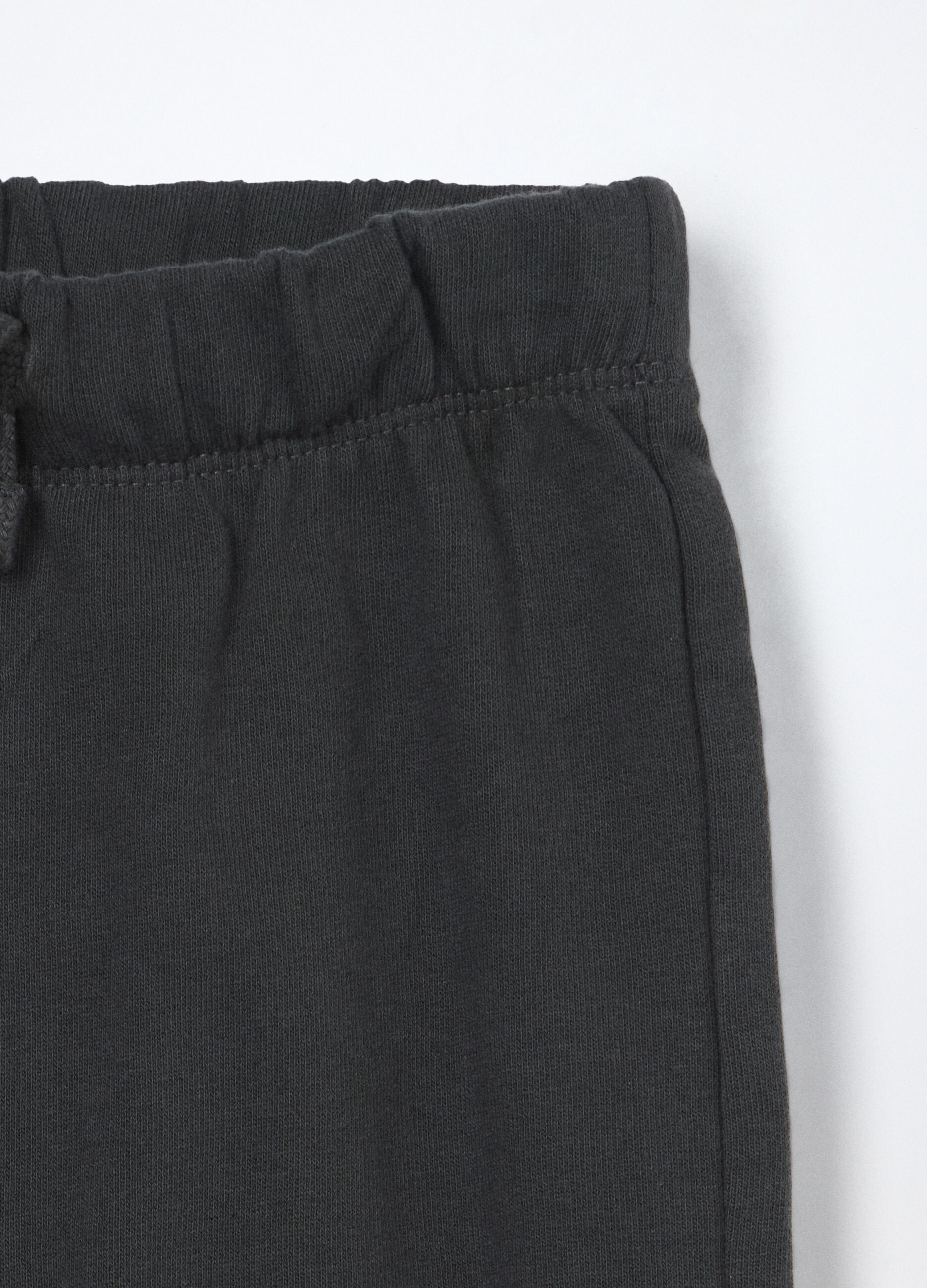 Jogger in french terry di puro cotone ragazzo_2