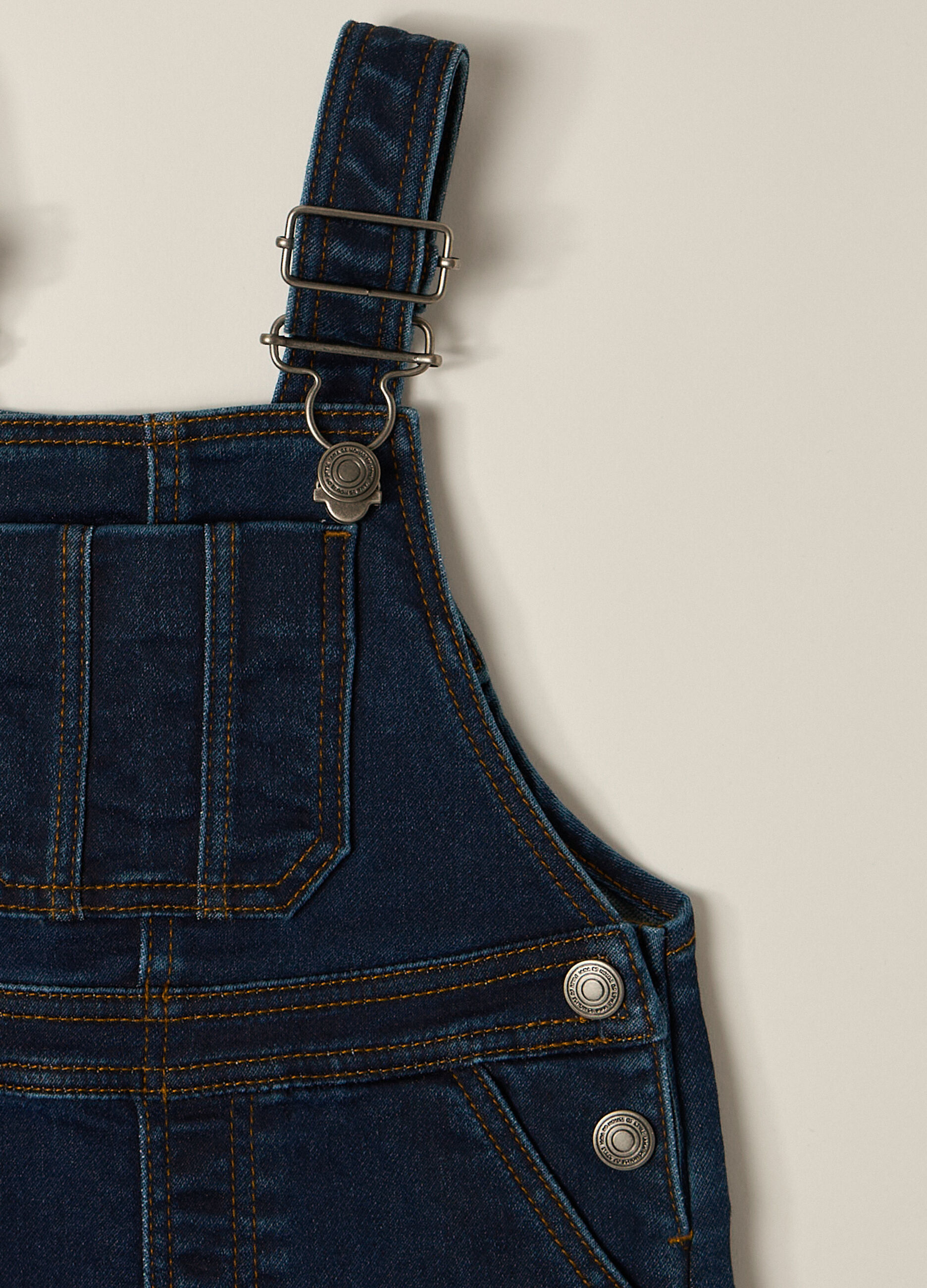 Salopette in denim misto cotone IANA neonato _1