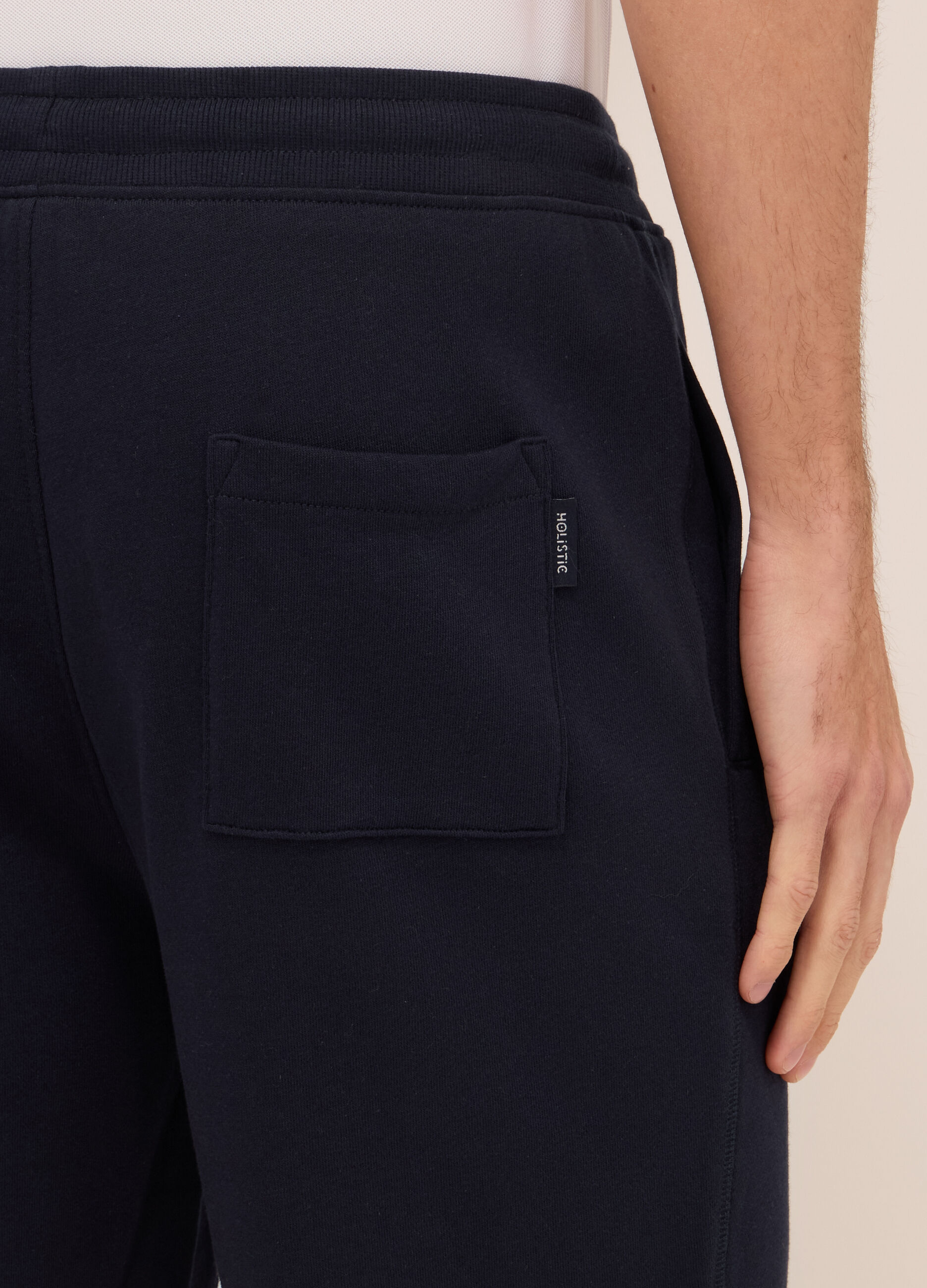 Jogger regular in puro cotone uomo_2