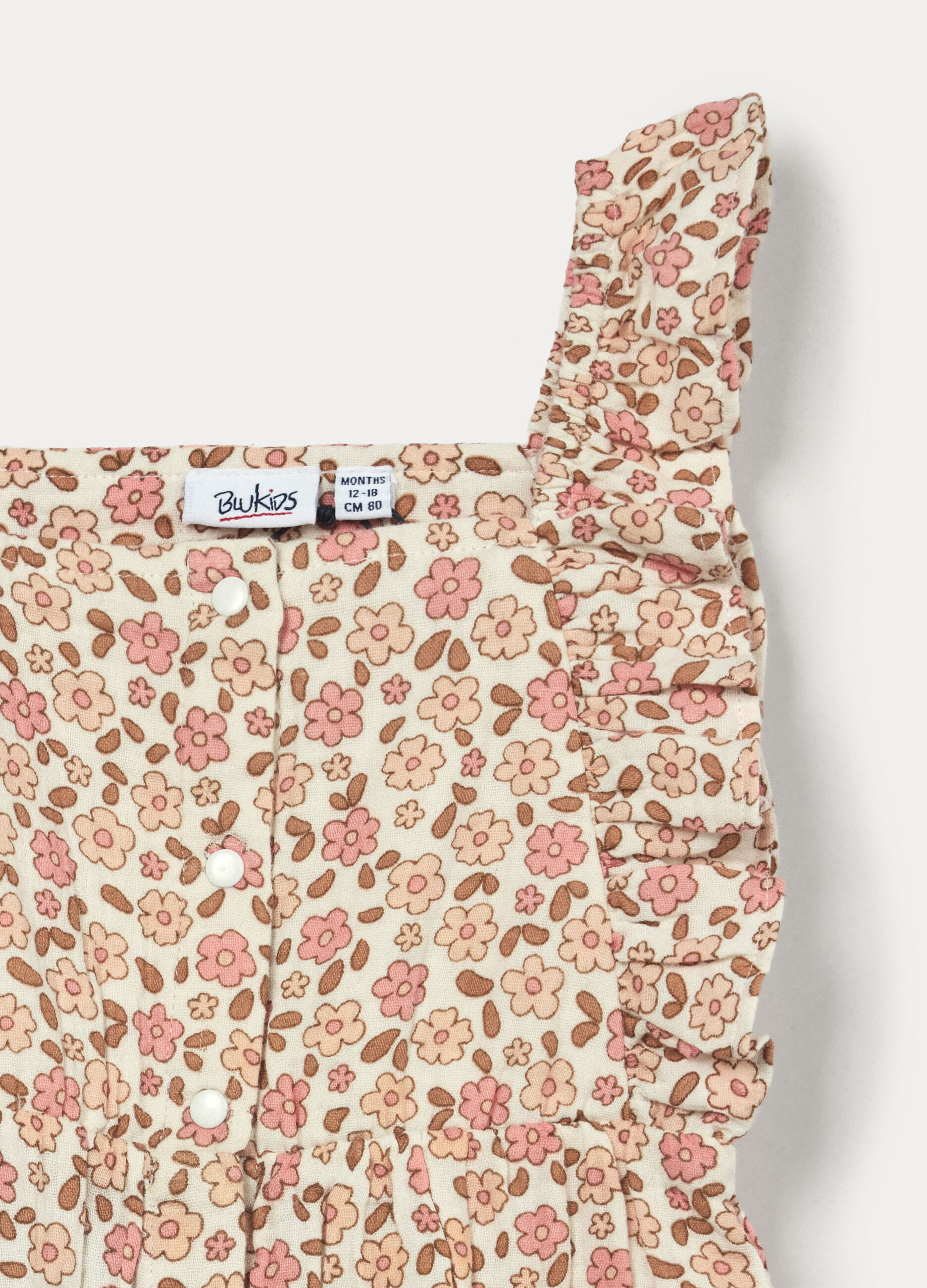 Salopette in puro cotone bimba_2