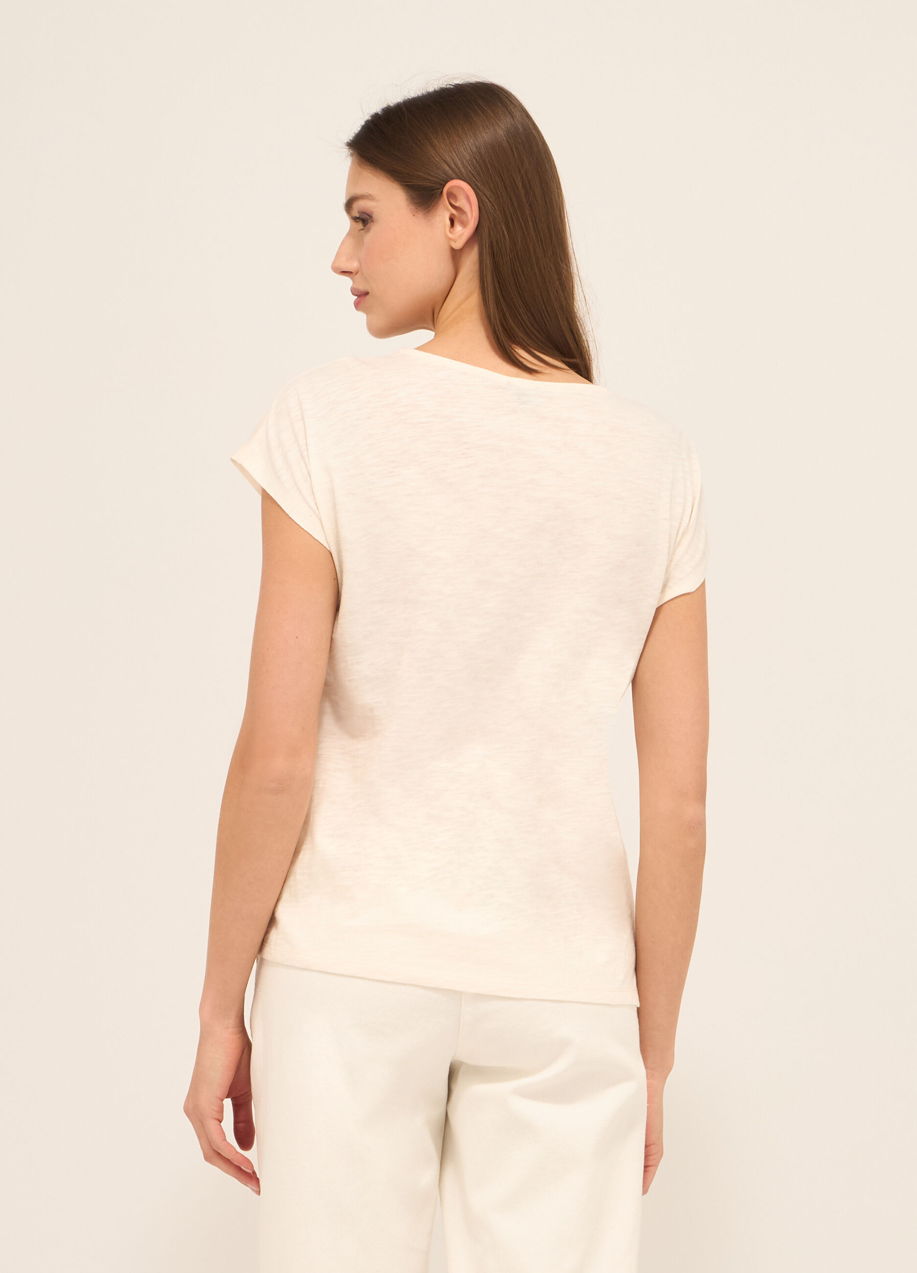T-shirt con stampa donna_1