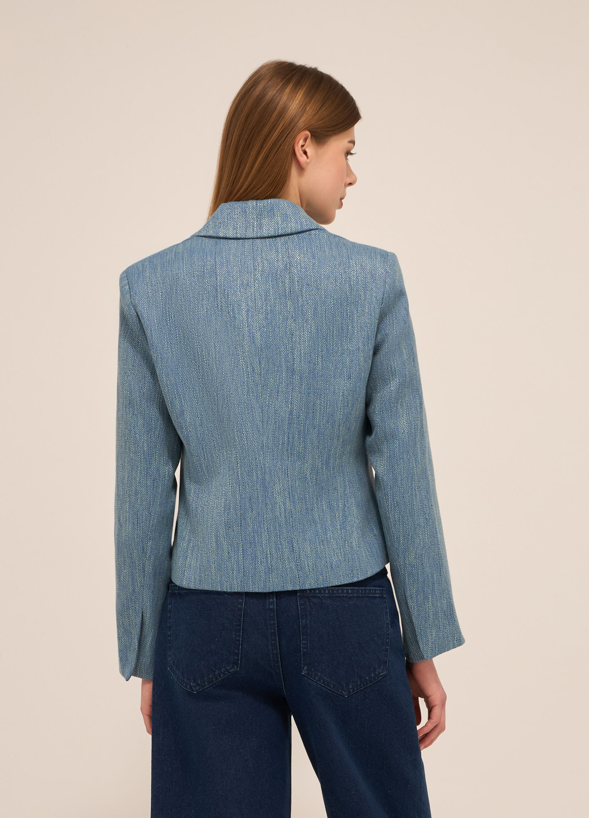 Blazer misto viscosa donna_1