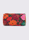 Borsa mare pochette in cotone ricamato donna_0