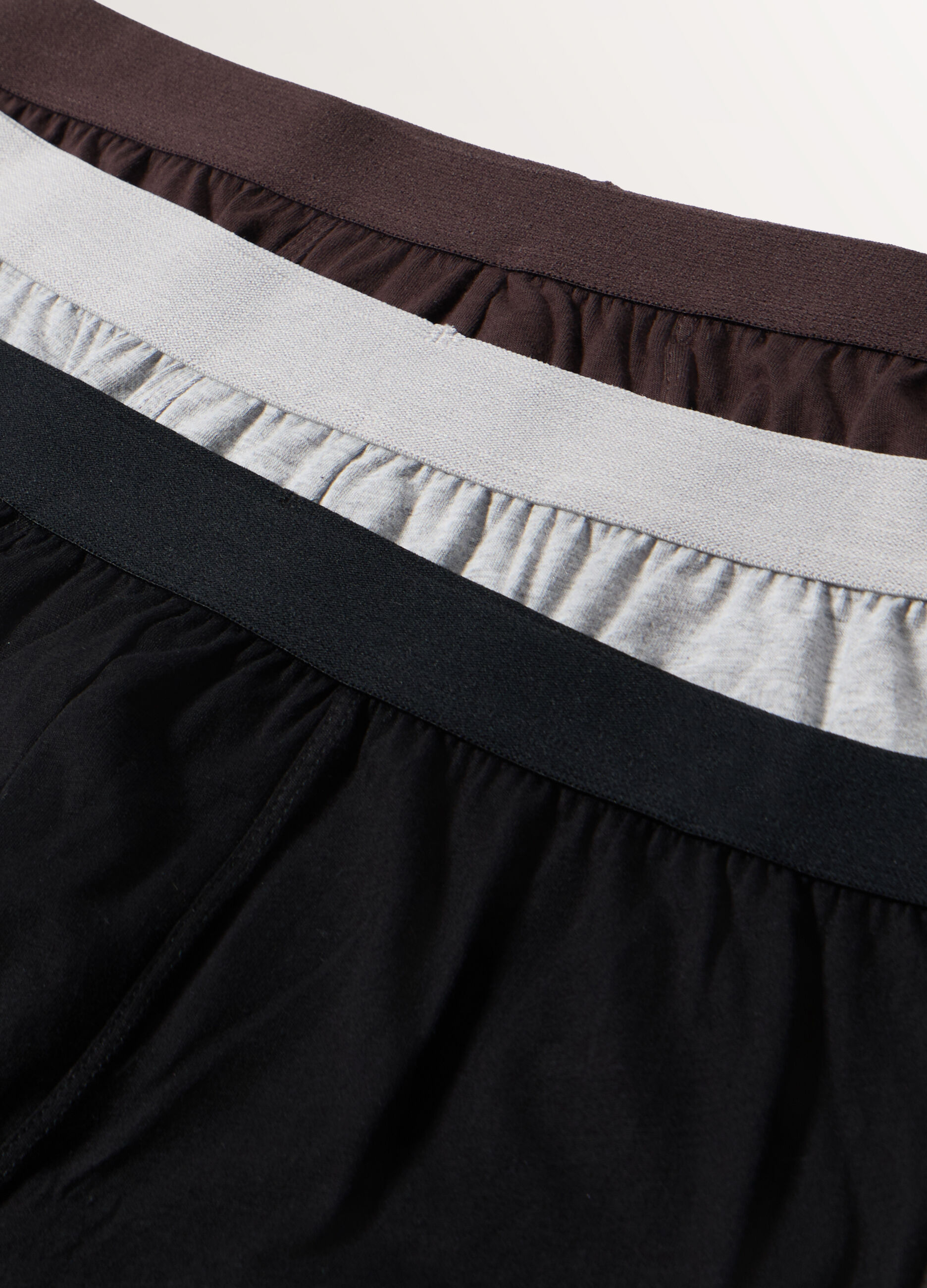 3 pack boxer in jersey di cotone con elastico uomo_2