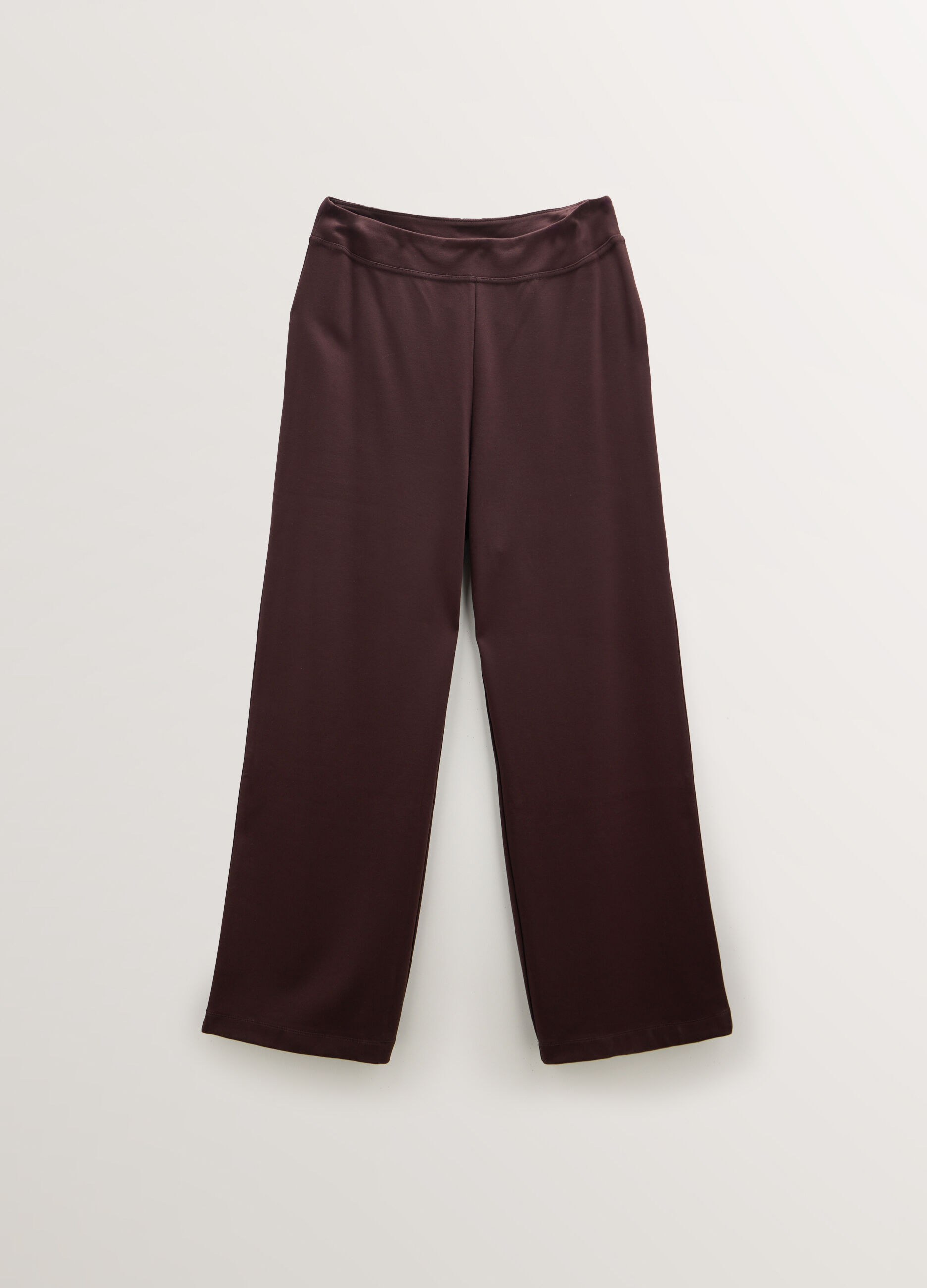 Pantaloni Fit Formal in Punto Milano stretch donna curvy_0