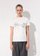 T-shirt in cotone stretch con ricami donna_1