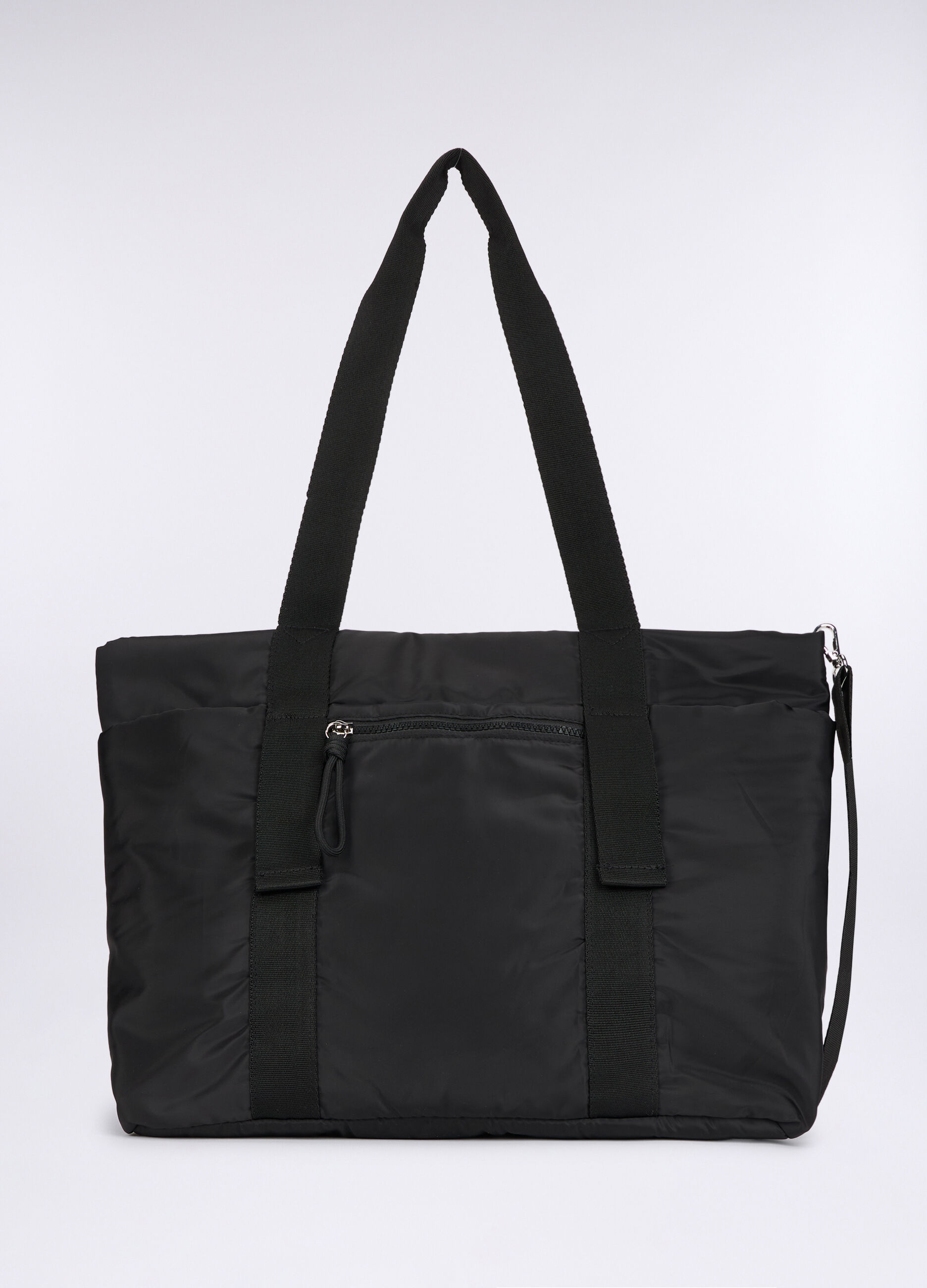 Borsa shopper in tessuto donna_0