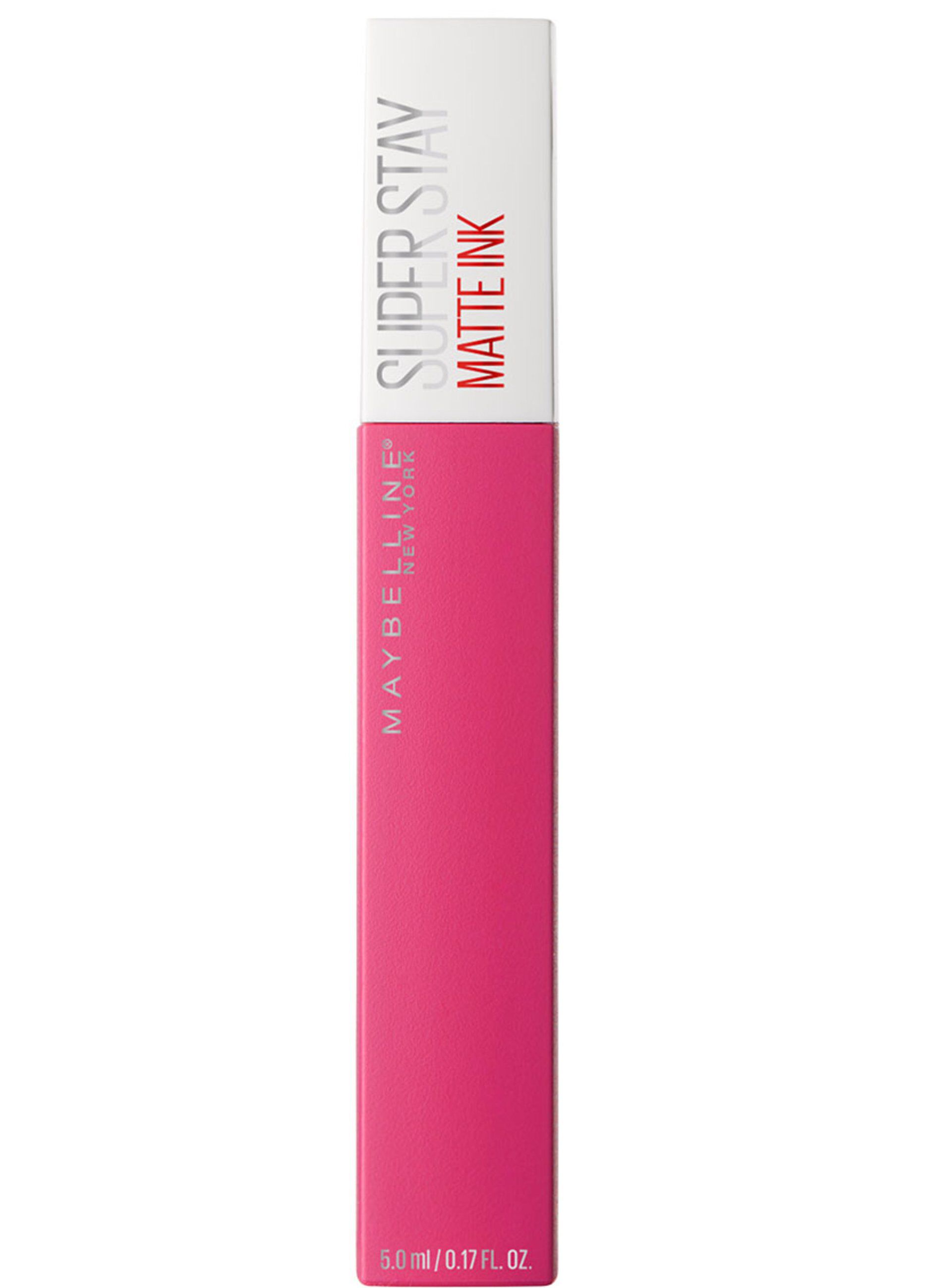 Maybelline New York Tinta Labbra SuperStay Matte Ink, Rossetto Matte Liquido a Lunga Tenuta, Romantic (30), 5 ml._1