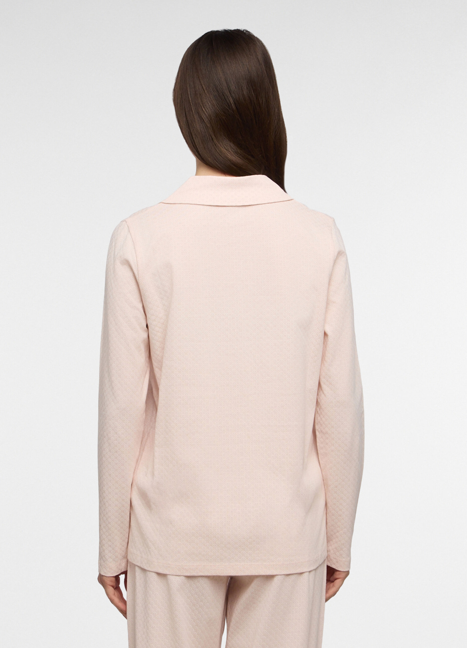 Set pigiama in jersey di puro cotone donna_1