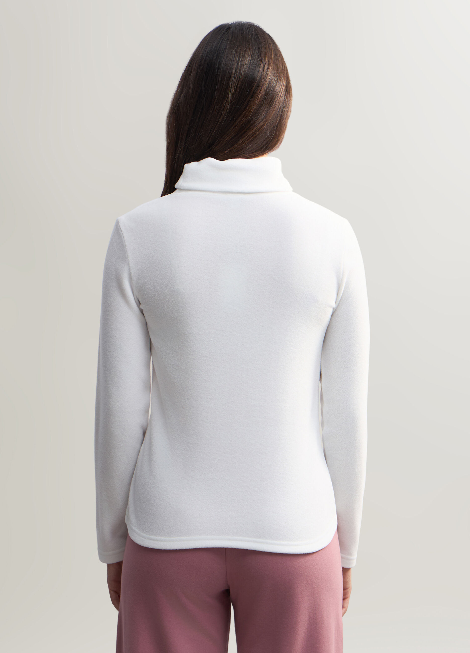 Lupetto Fitted in pile donna_1