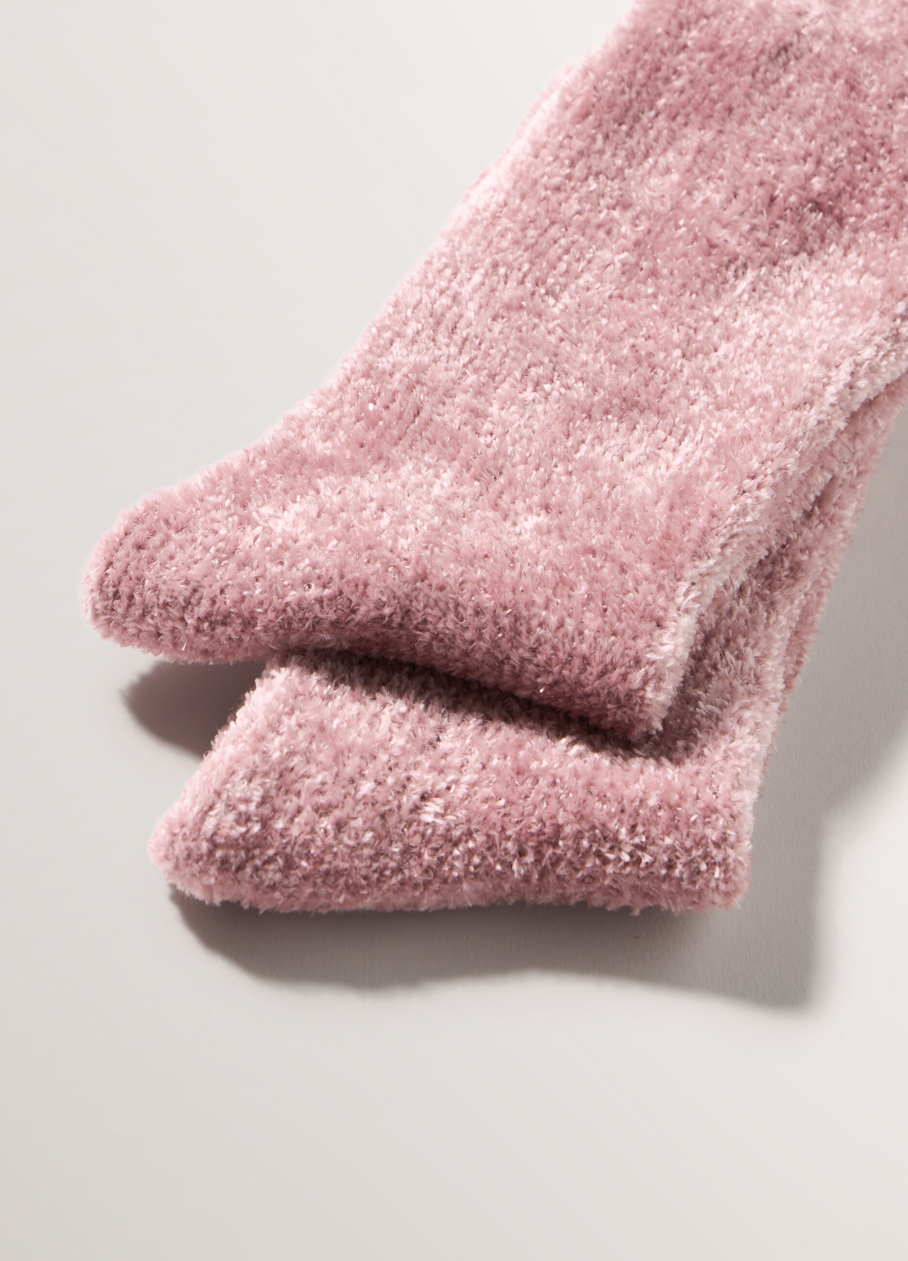 Calze in ciniglia stretch donna_1