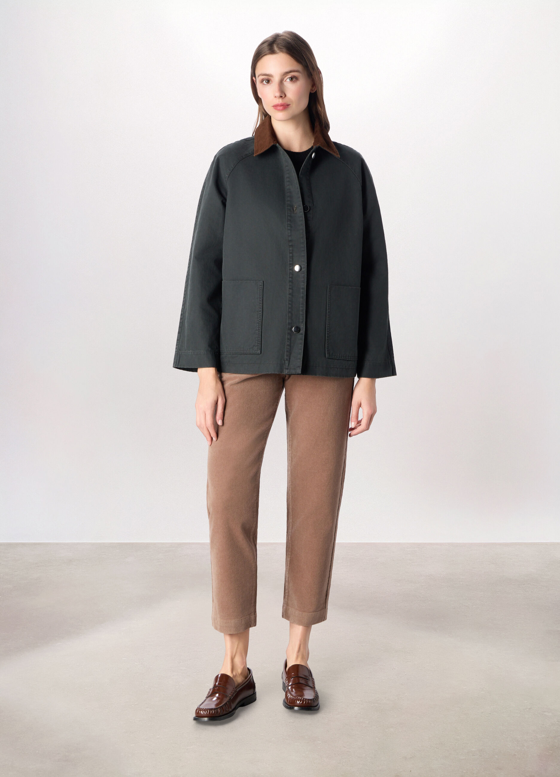 Giacca misto cotone donna_0