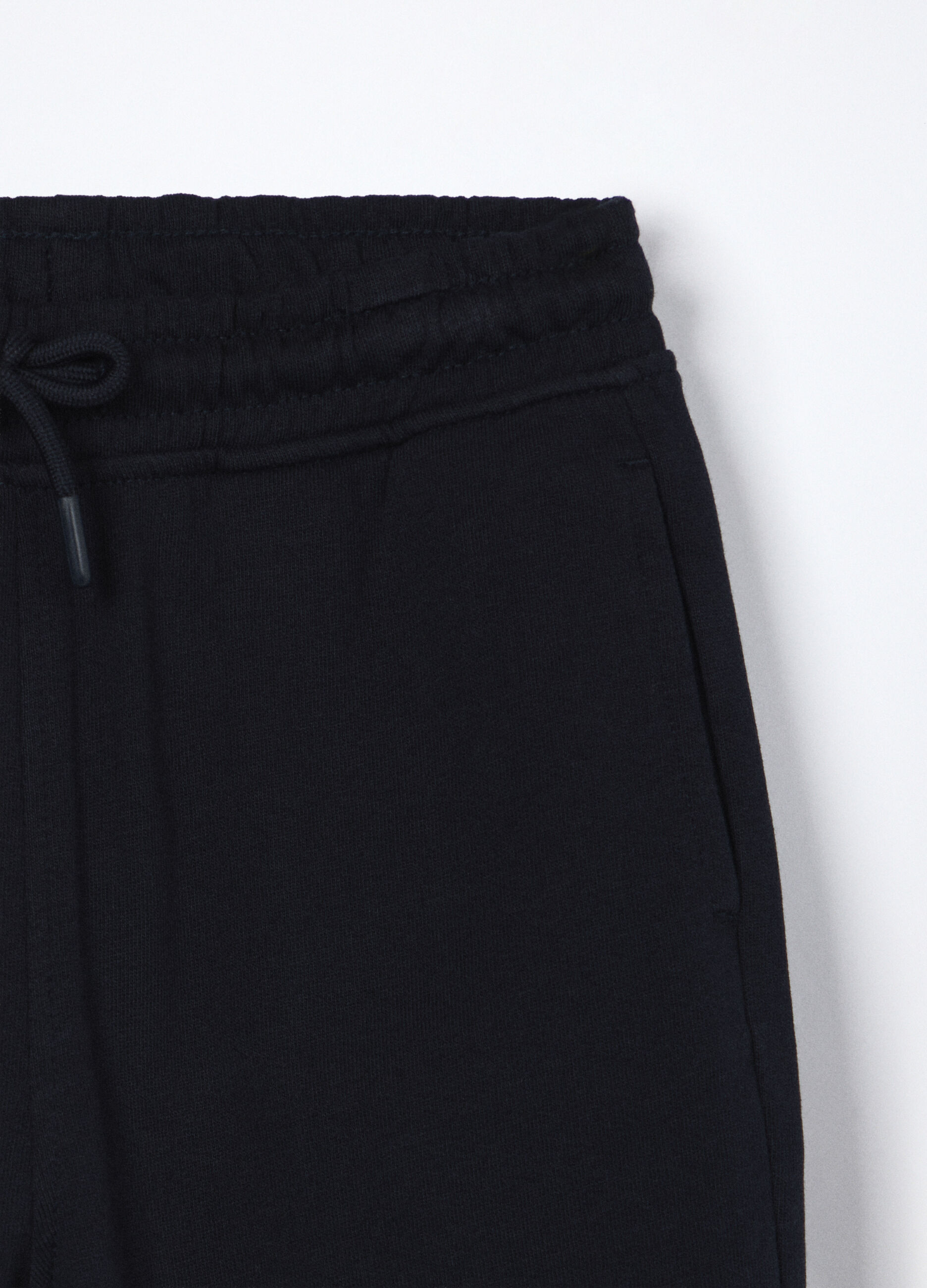Jogger in french terry di cotone bambino_2