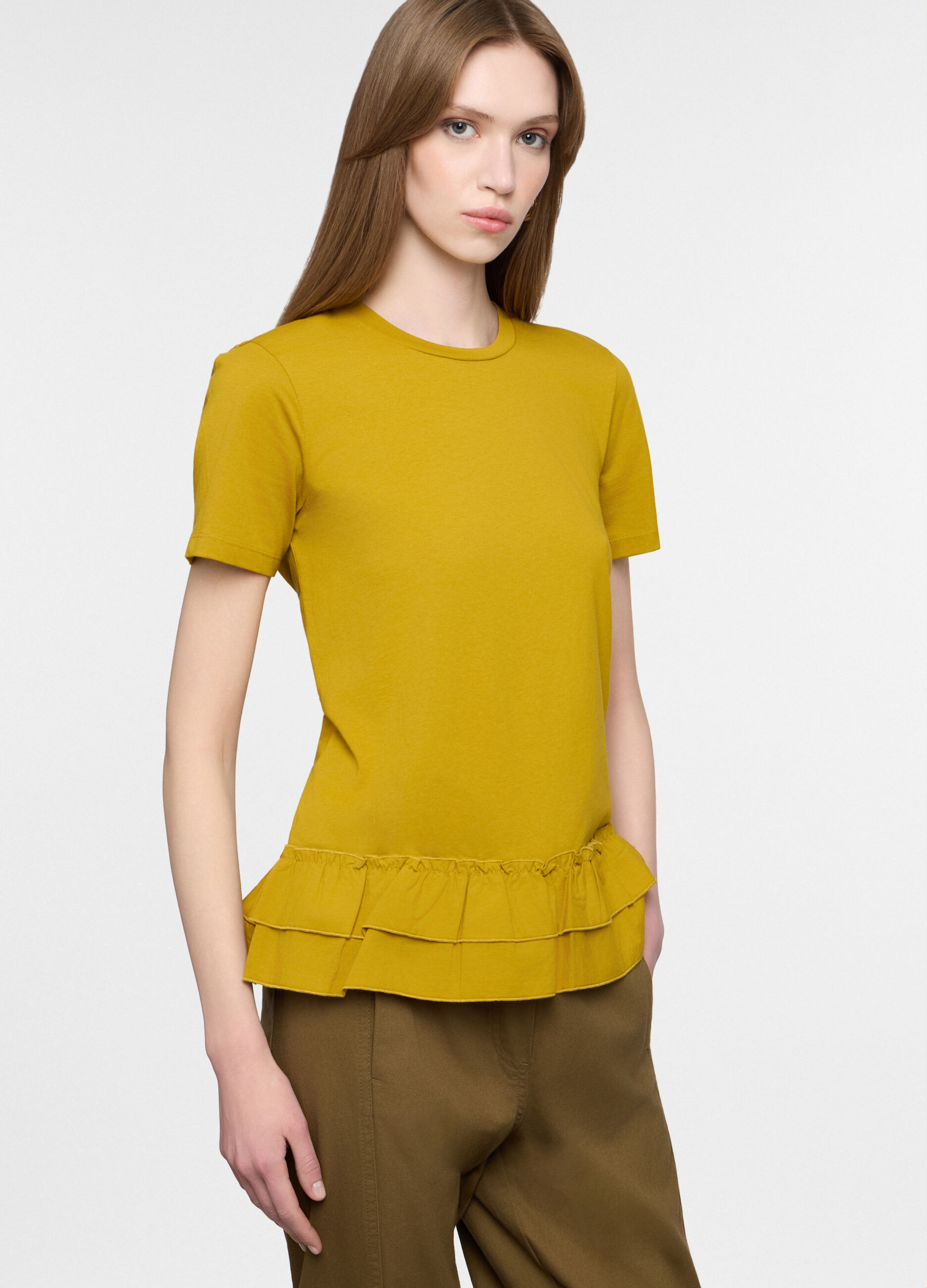 T-shirt girocollo donna_0