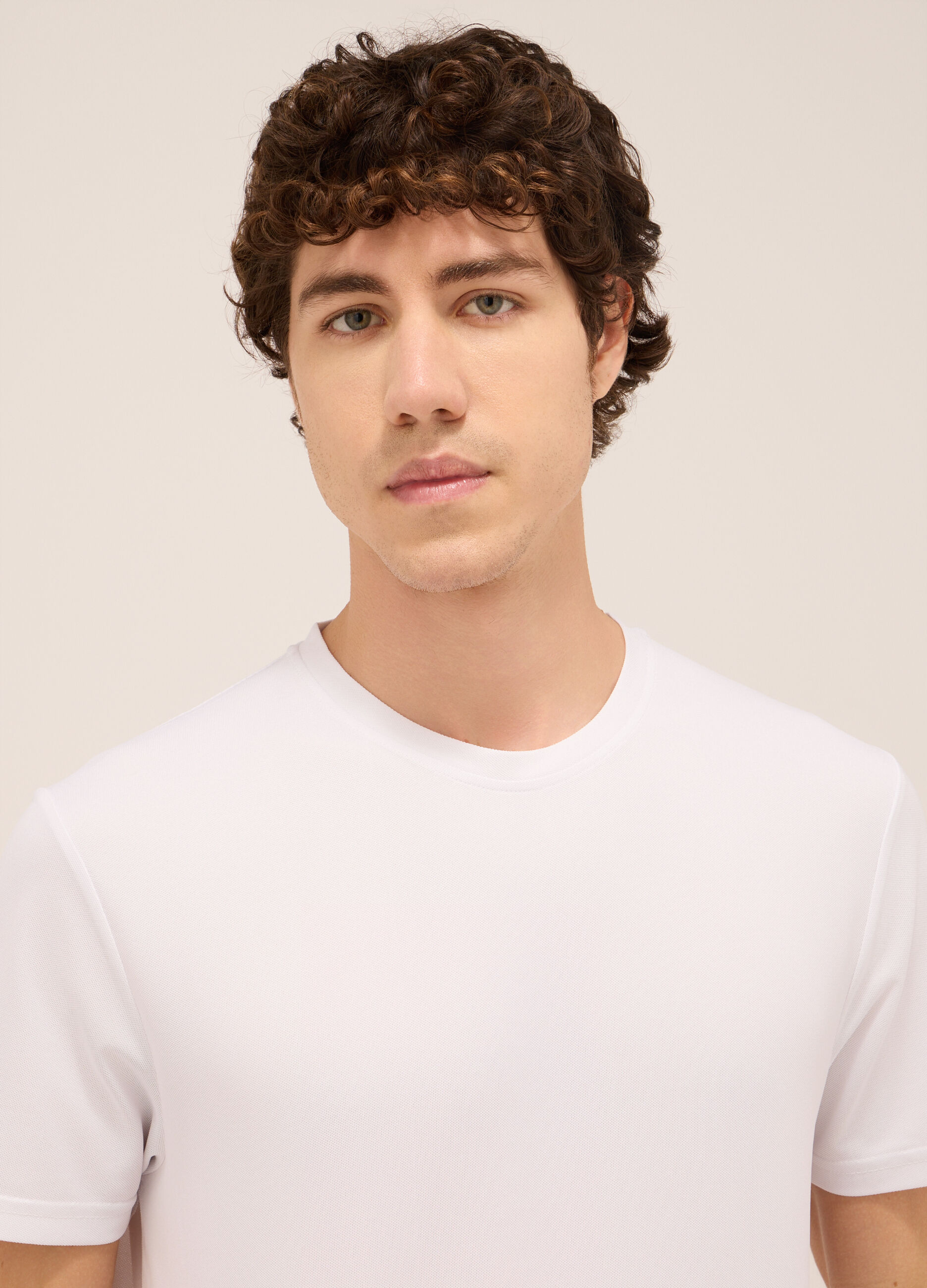T-Shirt girocollo in piquet uomo_2