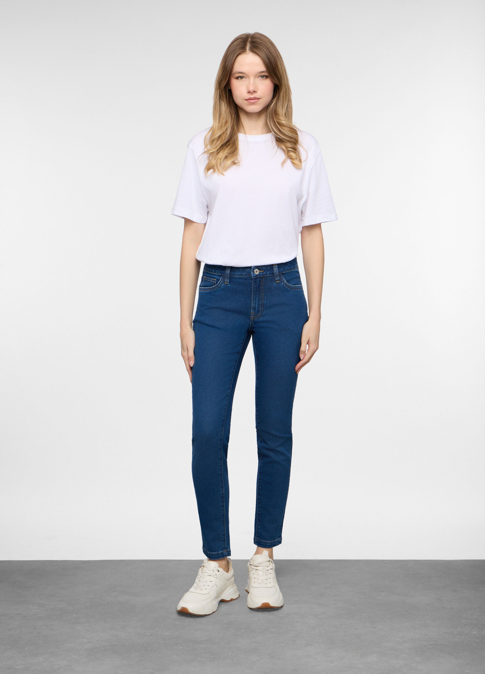 5 Tasche fit Skinny in denim stretch donna_0