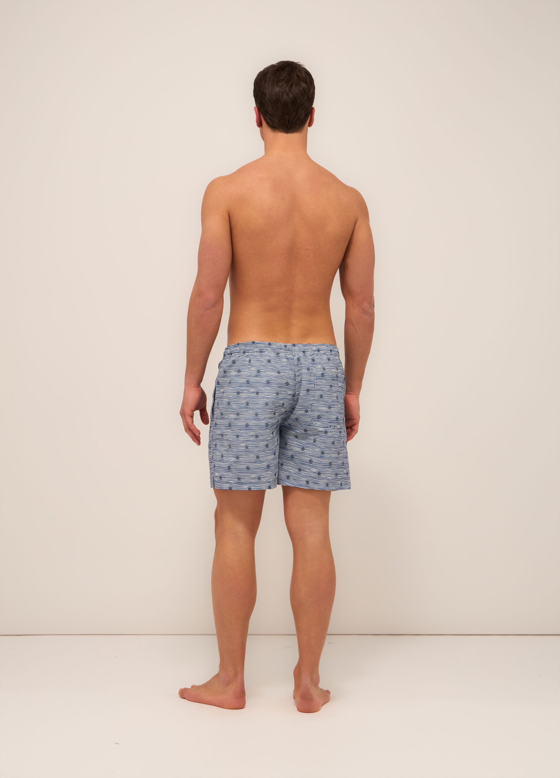 Boxer mare con stampa a fantasia uomo_1