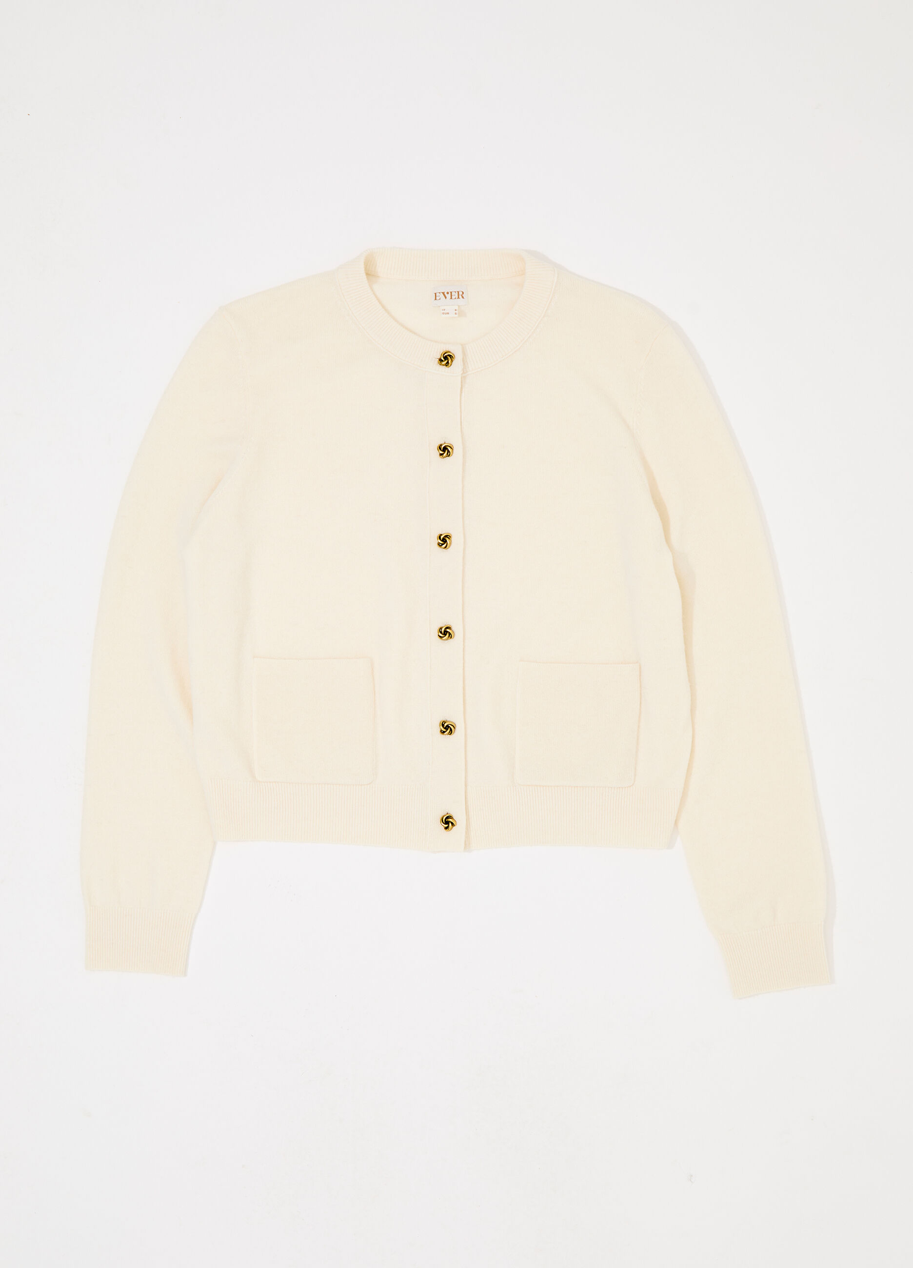 Cardigan in pura lana donna_4