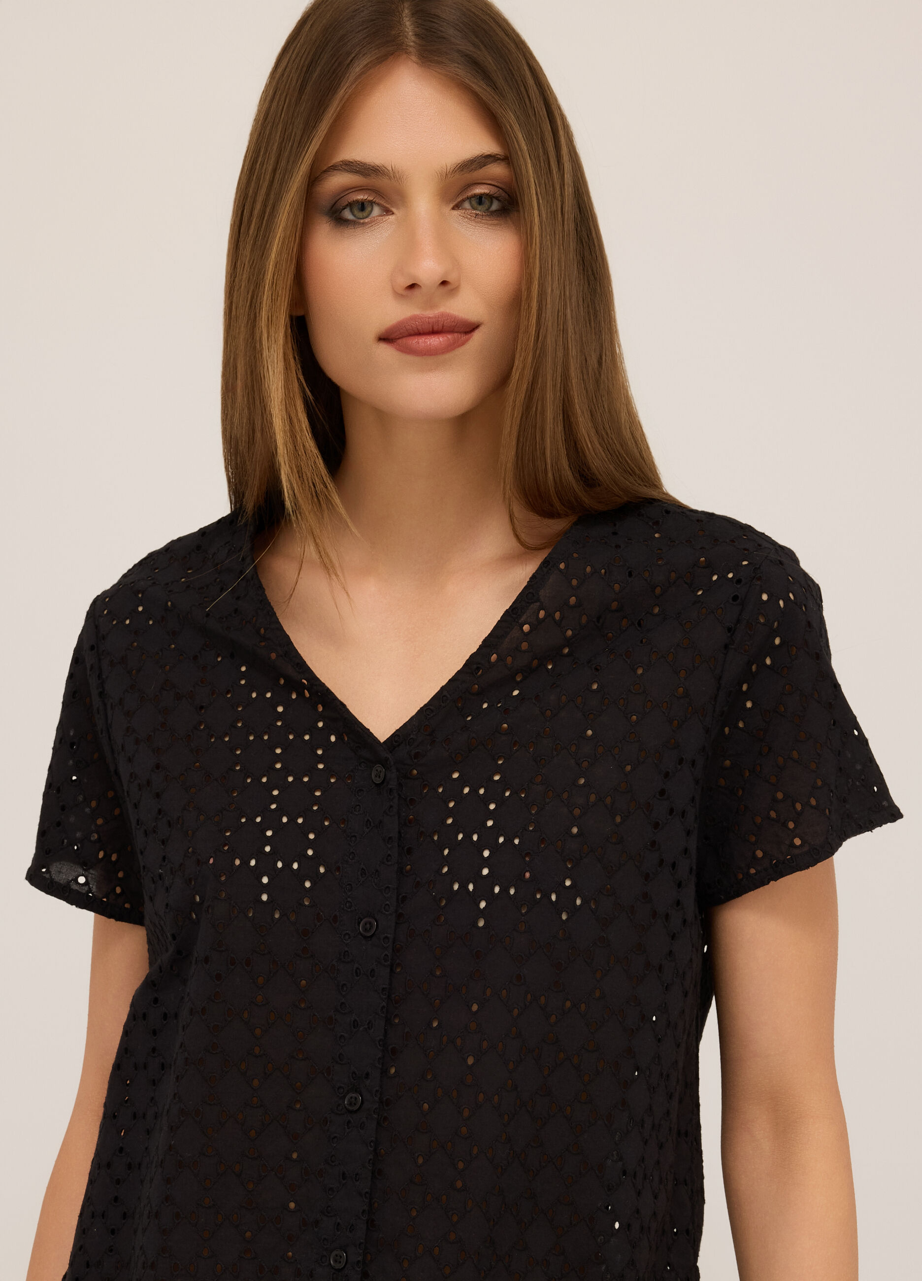 Camicia in puro cotone donna_2