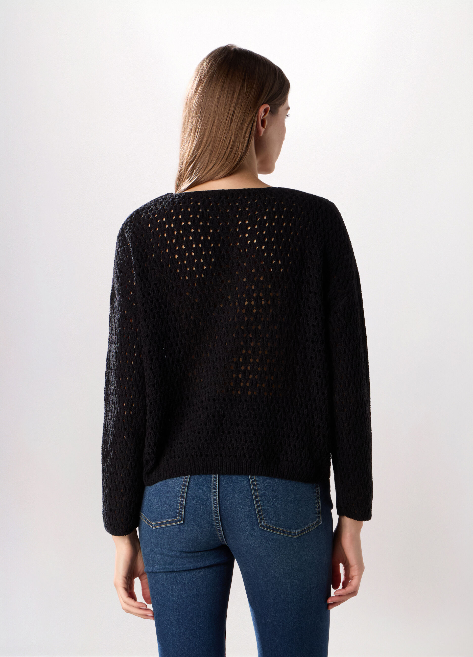 Tricot in ciniglia donna_1