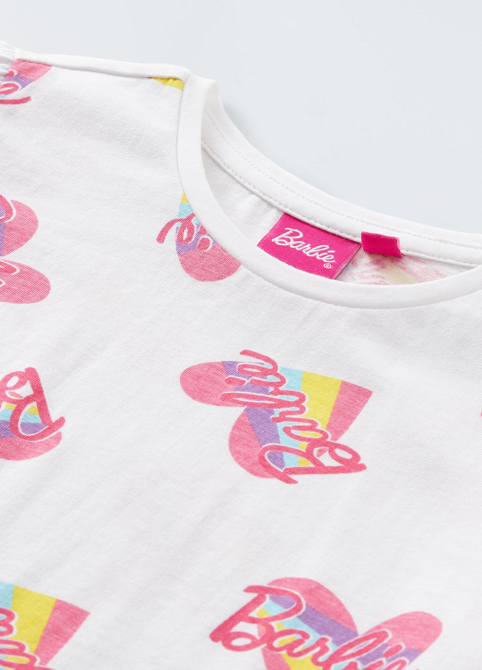 T-shirt in puro cotone con stampa bambina