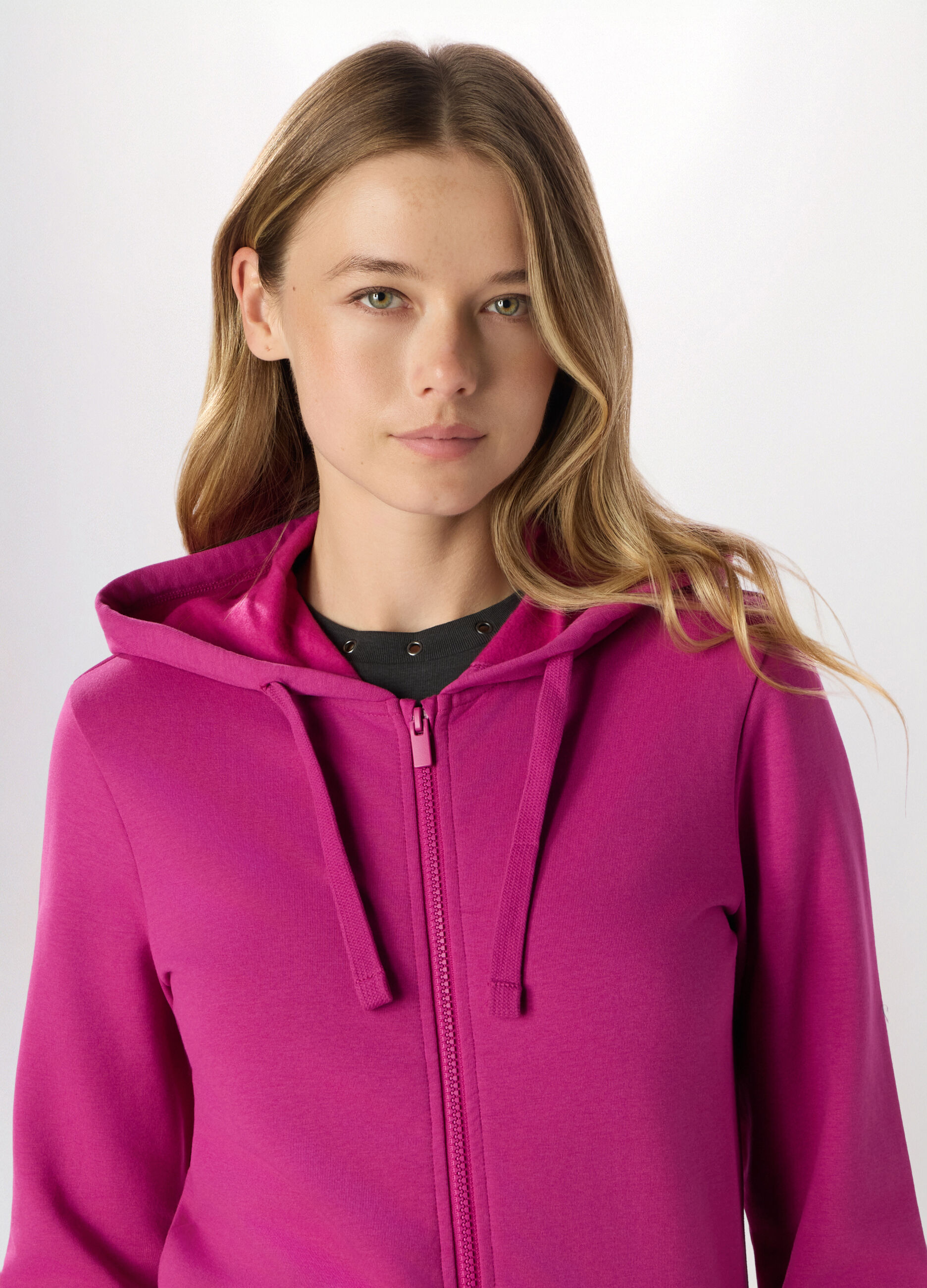 Felpa in misto cotone Holistic fitness donna_2