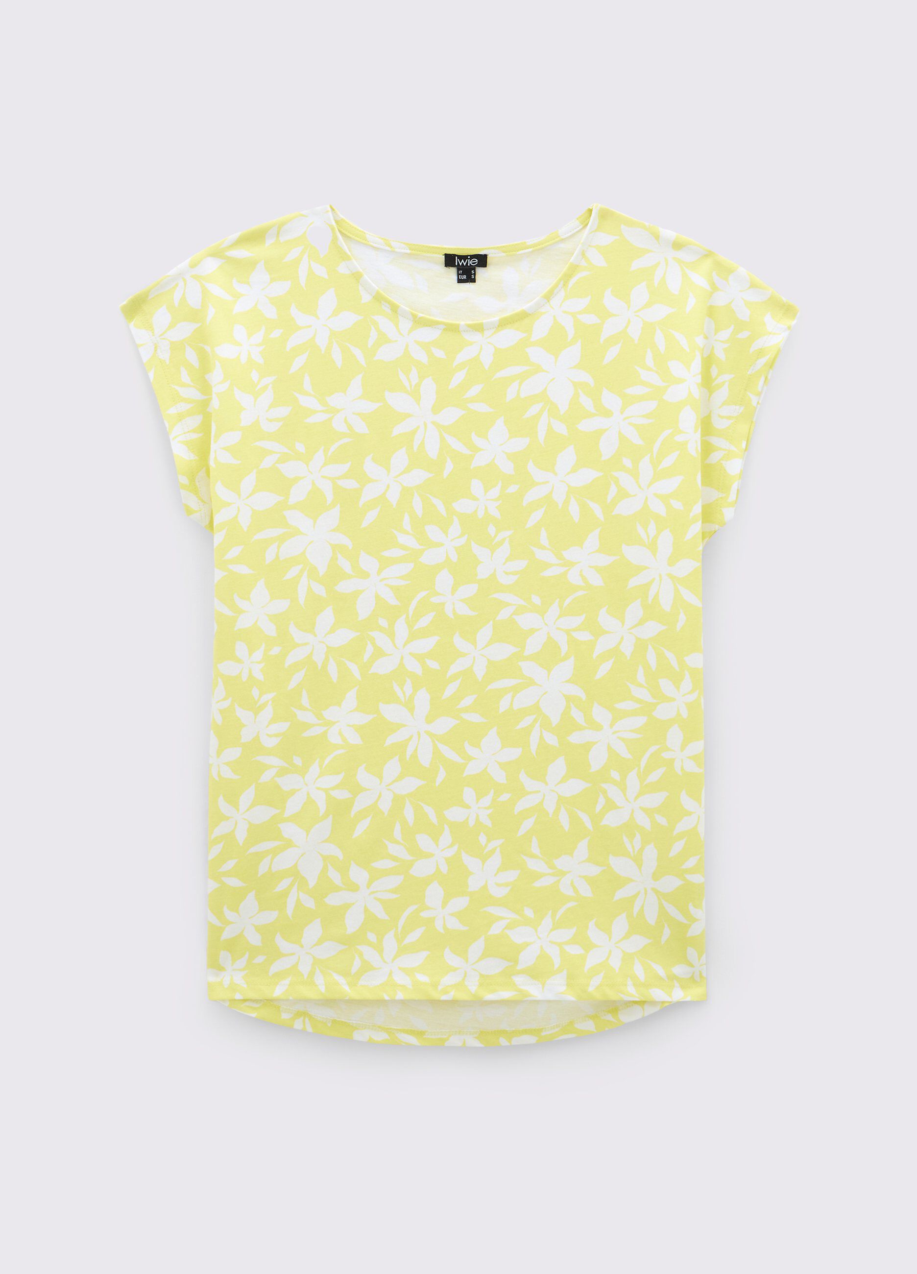 T-shirt in puro cotone donna