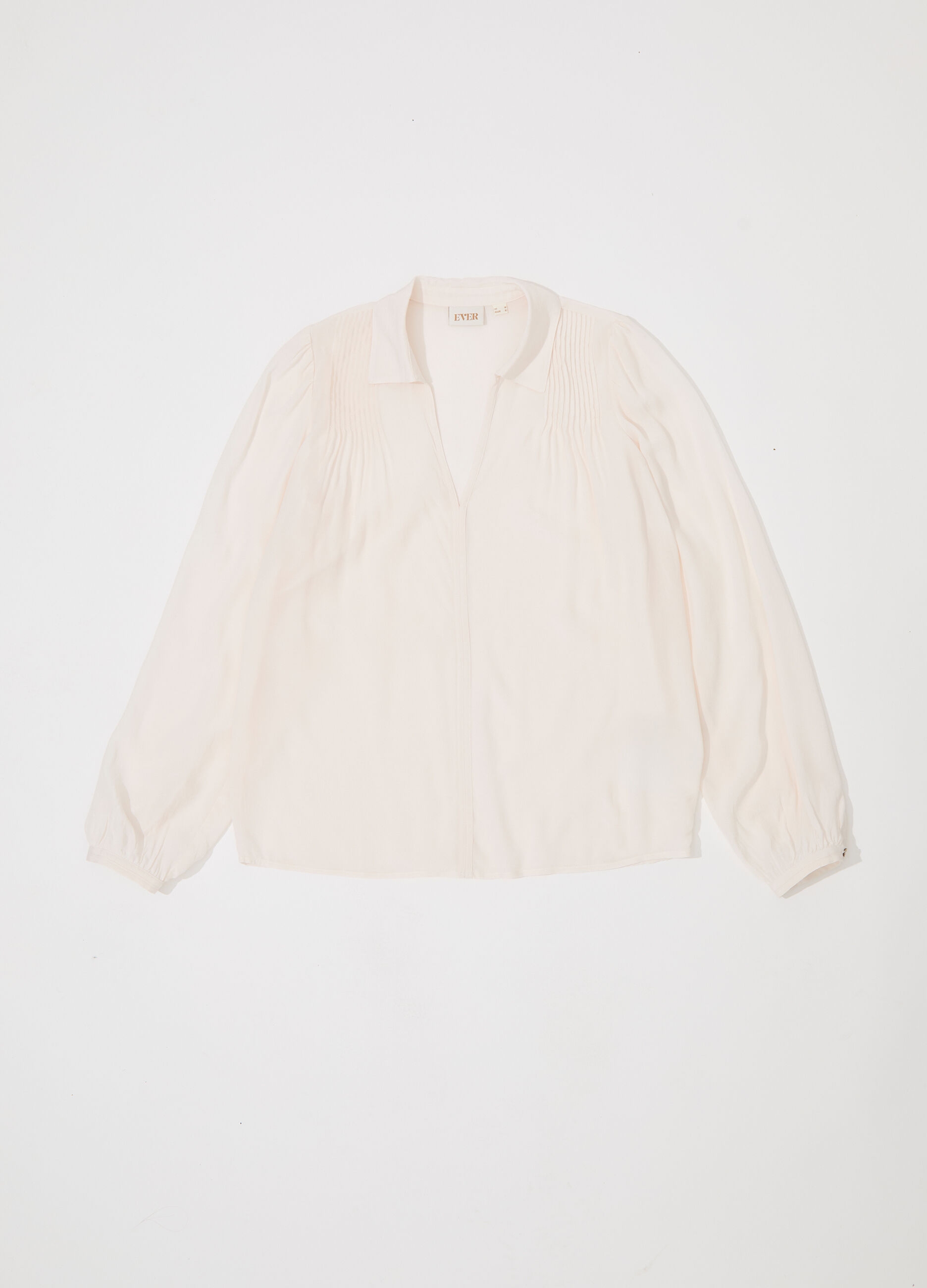 Camicia in viscosa a maniche lunghe donna_4