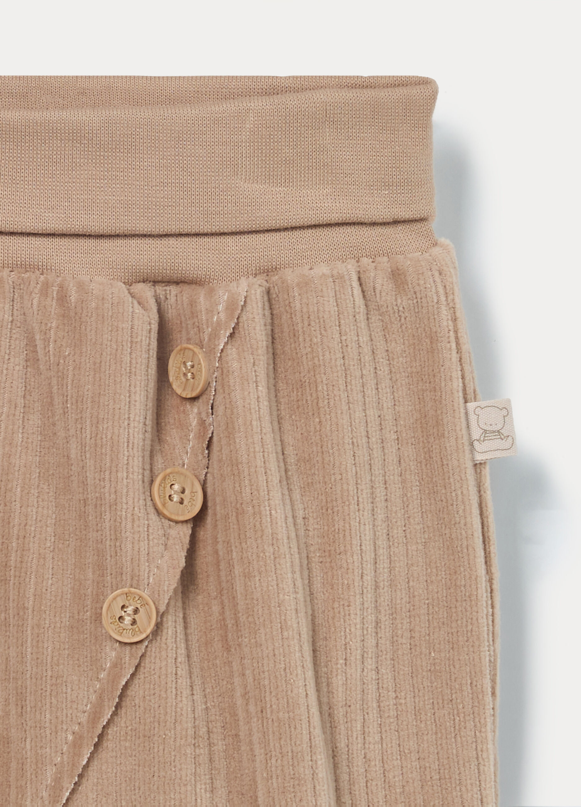 Jogging set in puro cotone fleece neonato_2