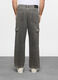Jeans cargo comfort fit in denim di cotone uomo_2