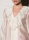 Camicia con scollo a V e rouches donna_3