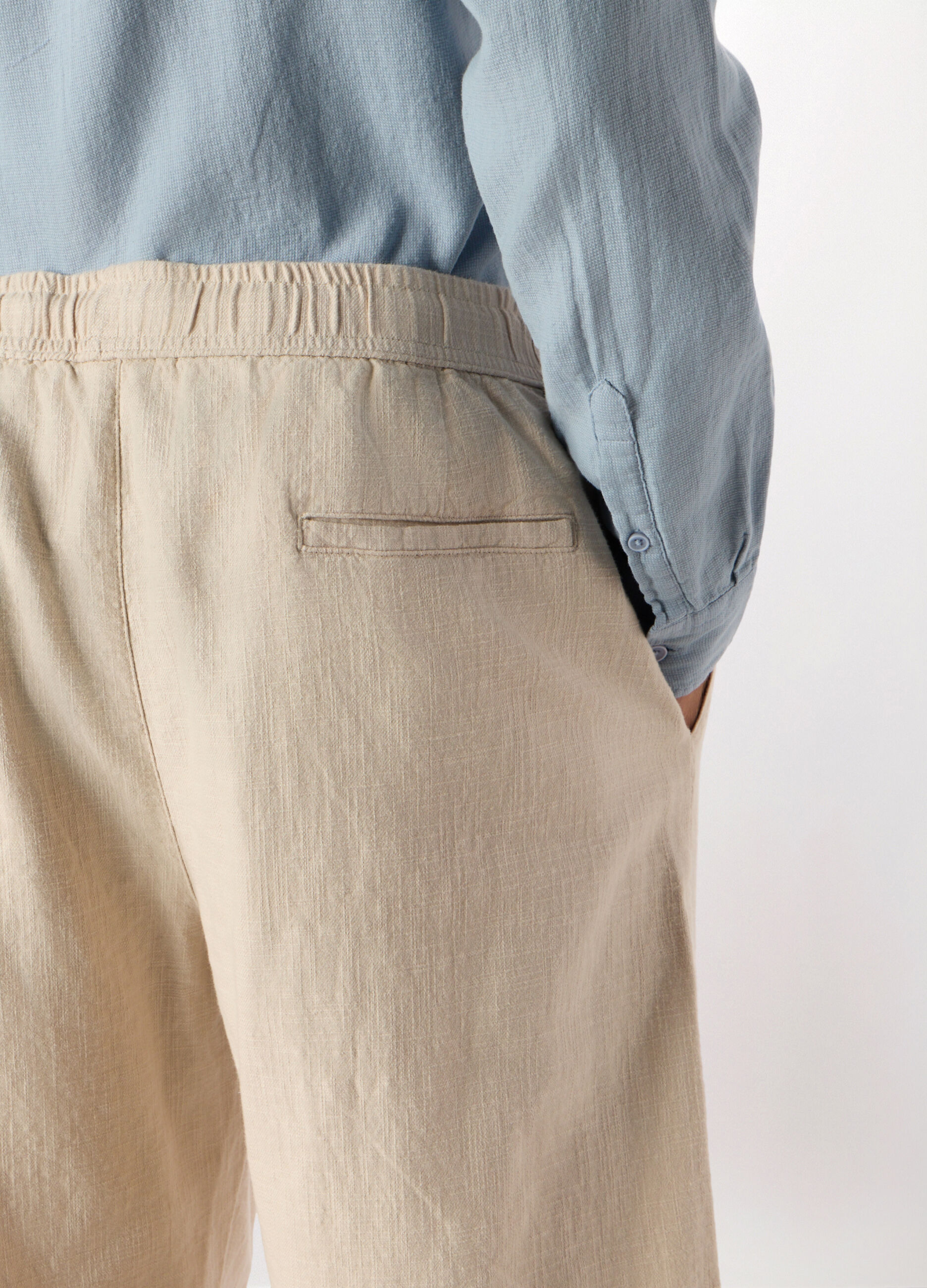 Bermuda in puro cotone uomo_2