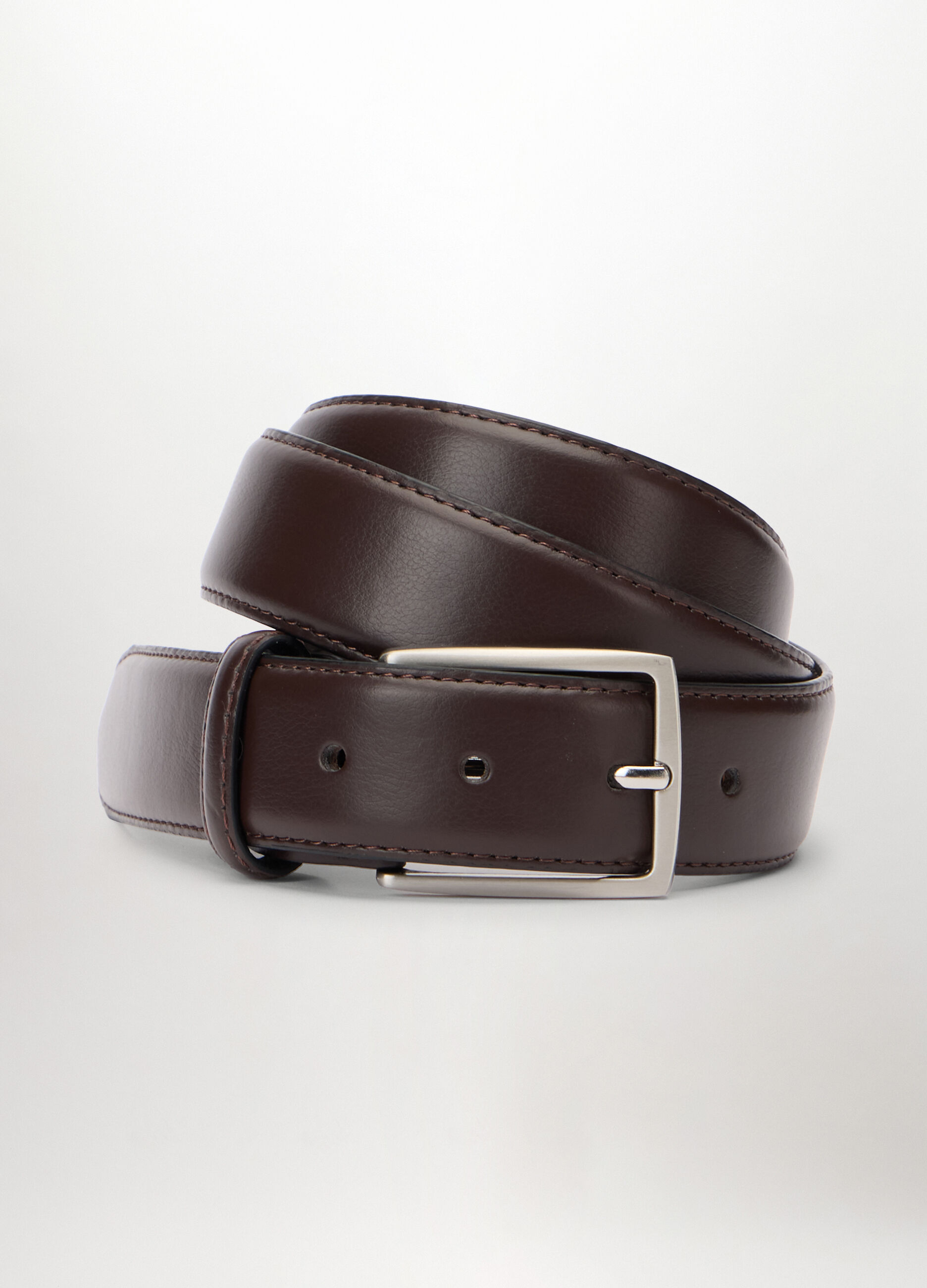 Cintura in ECOpelle con fibbia in metallo uomo_0