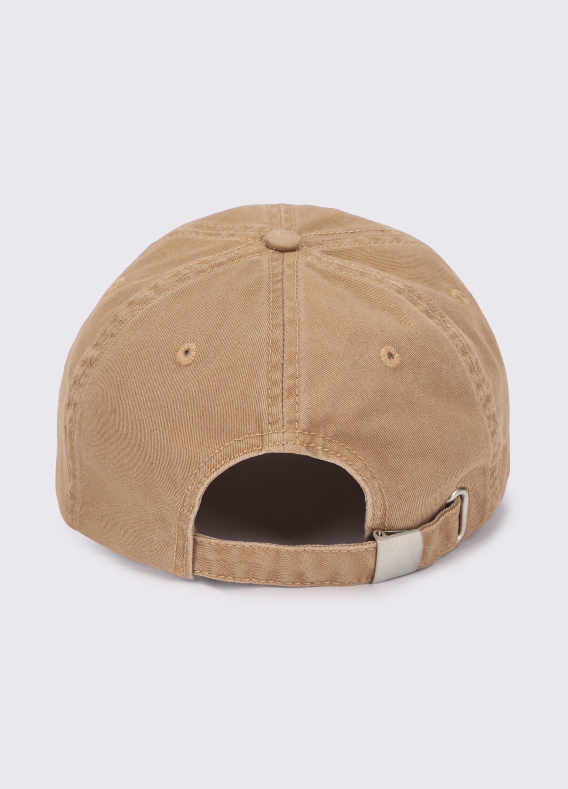 Cappello baseball in twill di puro cotone uomo_1