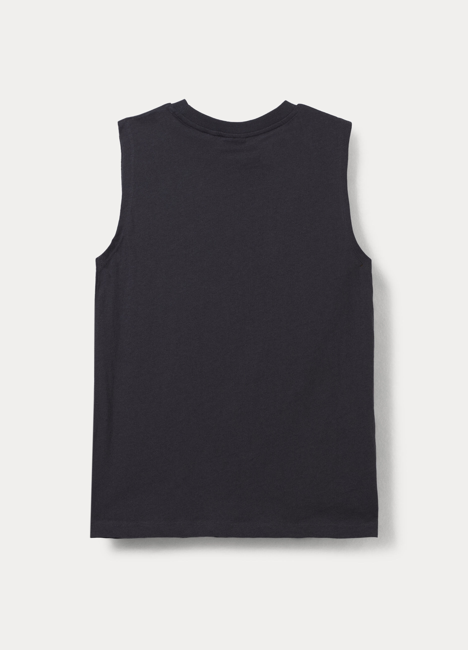 Canotta in jersey di puro cotone ragazzo_1