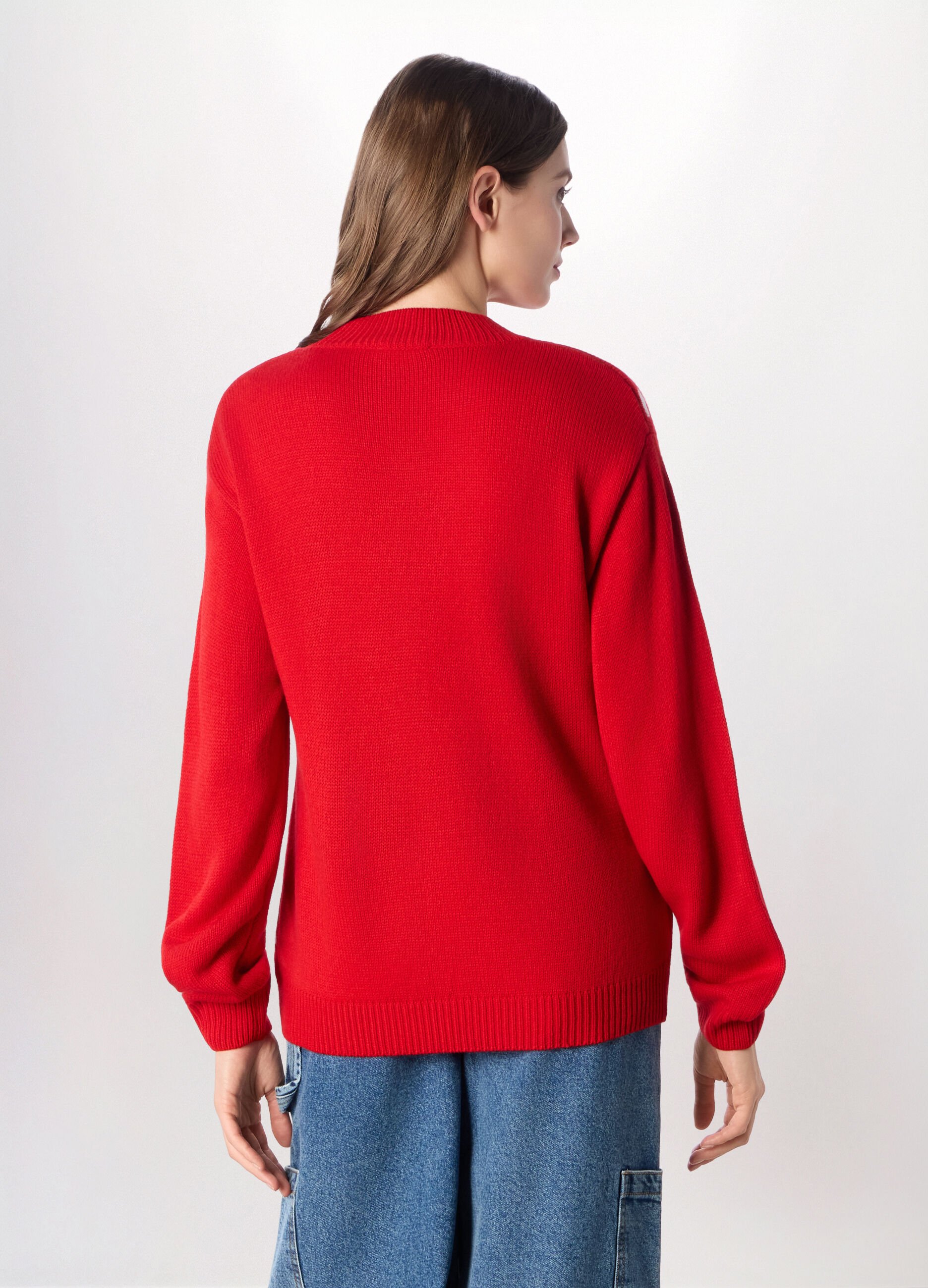 Girocollo tricot natalizio donna_1