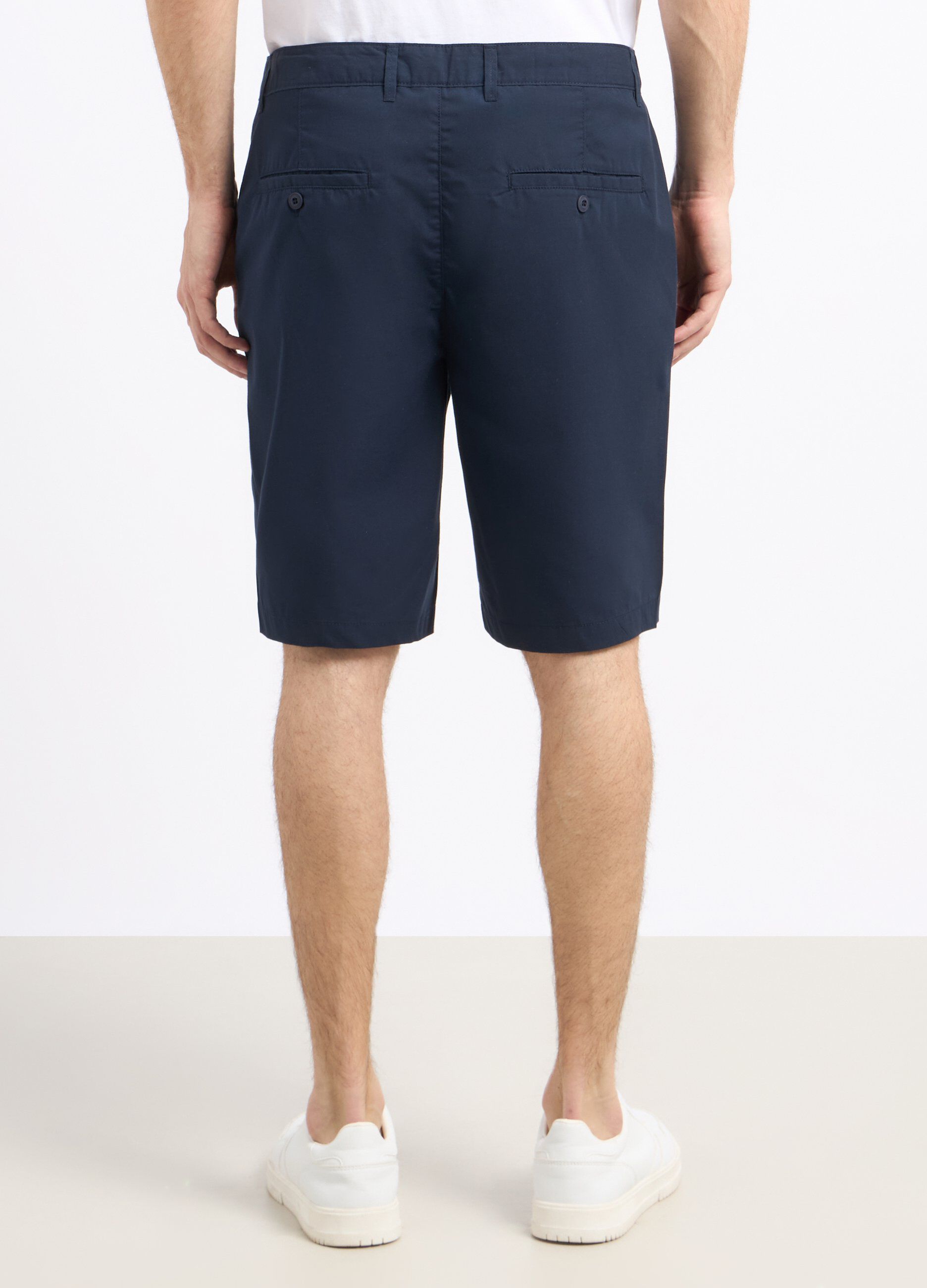 Bermuda in misto cotone uomo_1