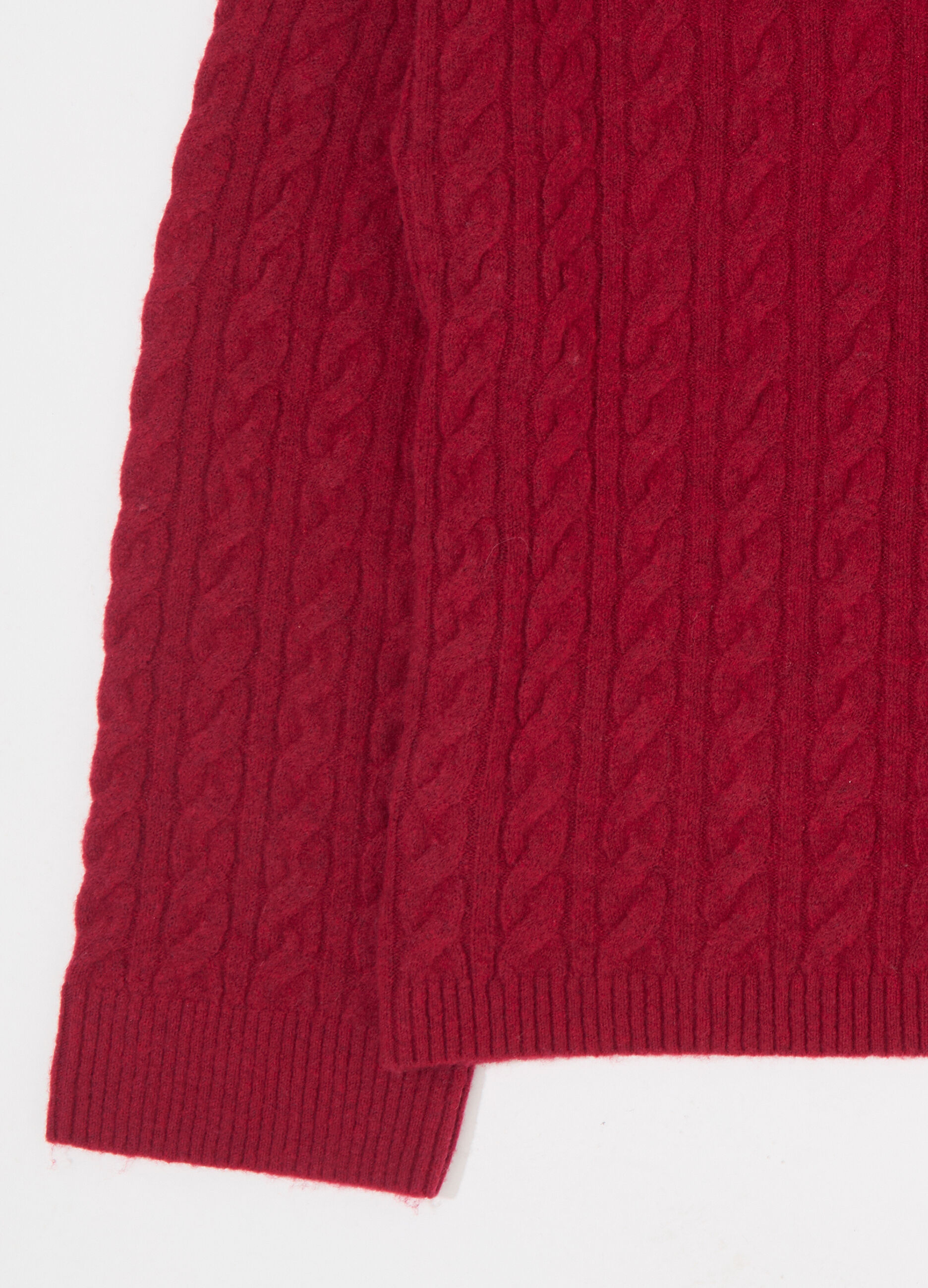 Dolcevita in misto lana a trecce donna_6