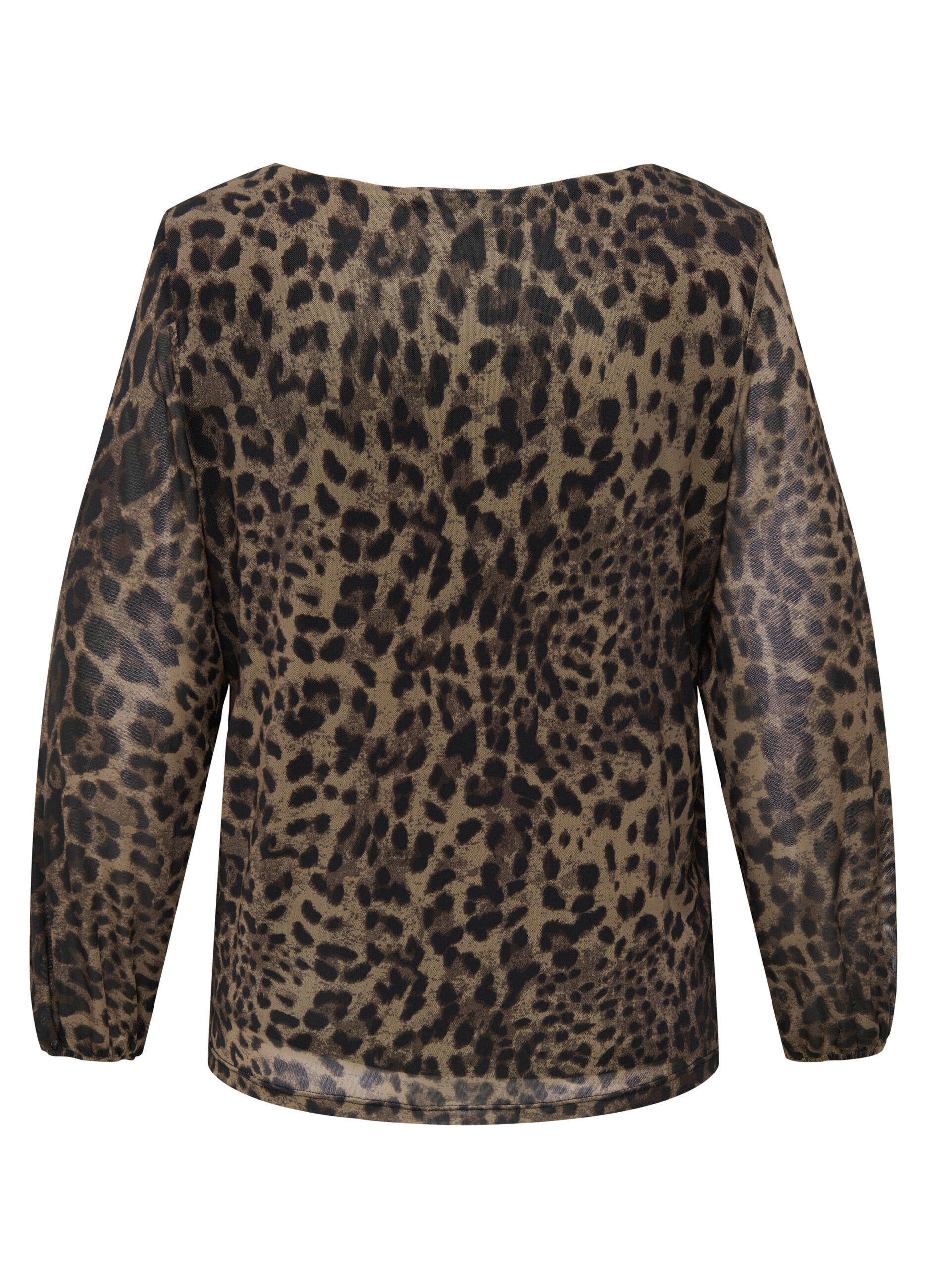 Blusa a maniche lunghe con scollo a barca_6