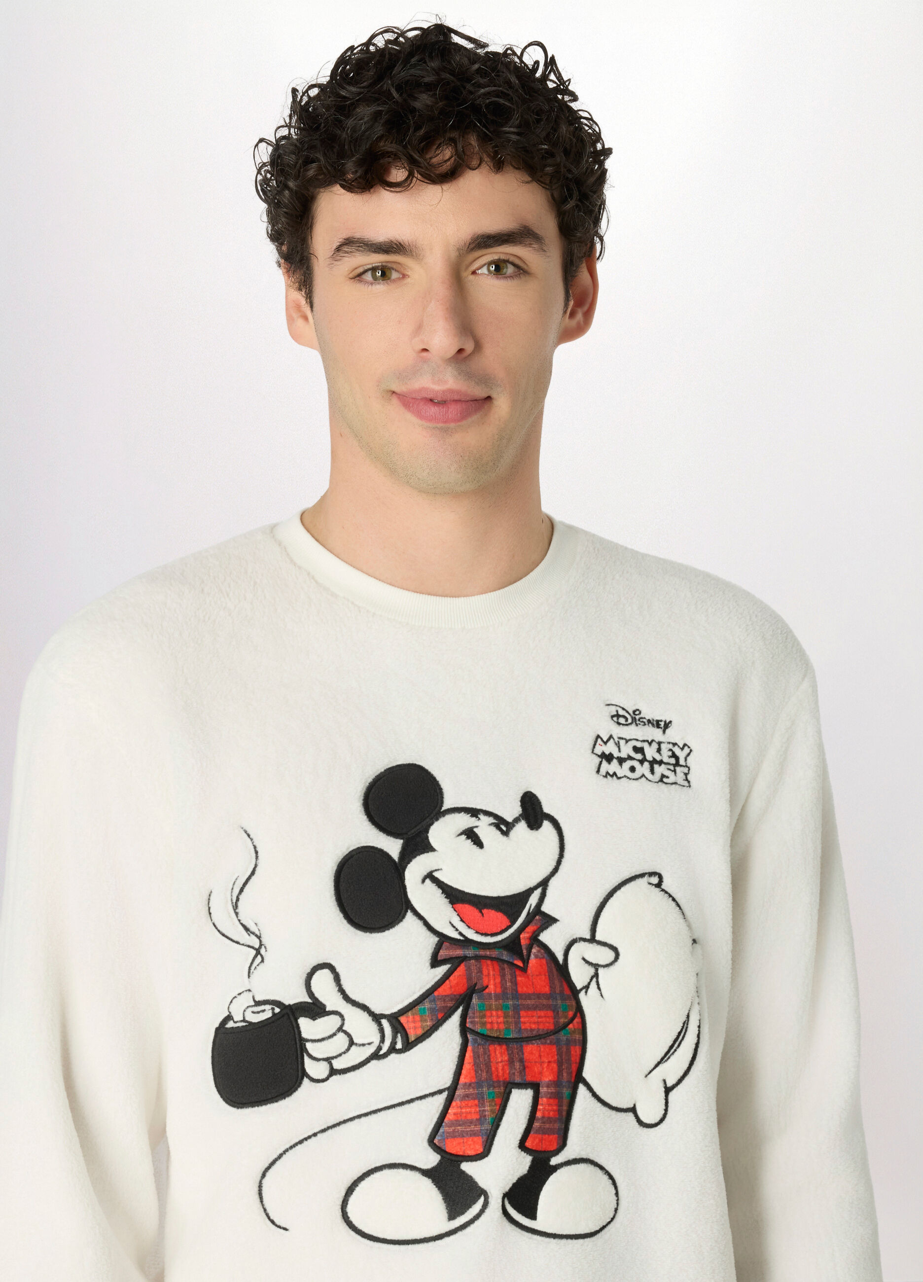 Pigiama in pile Topolino uomo_2