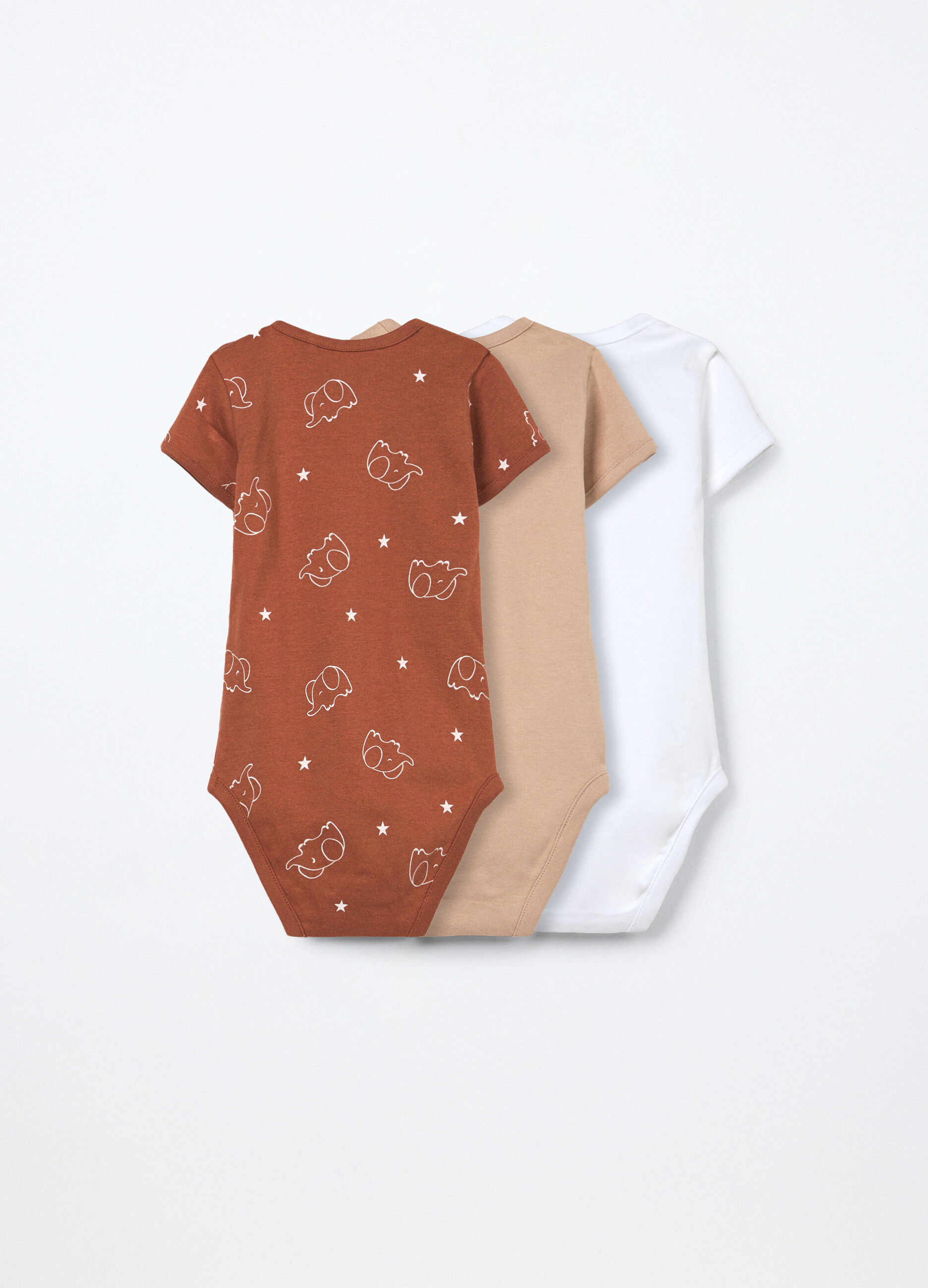 Pack 3 body in interlock di puro cotone neonato_1