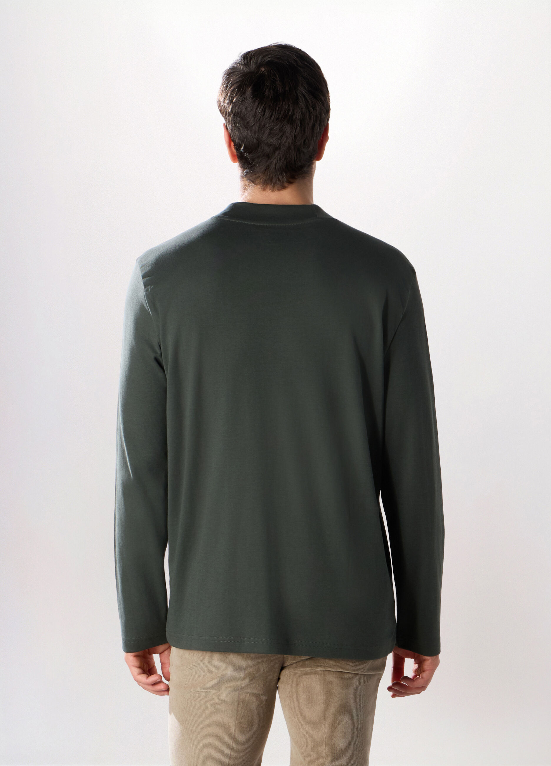Maglia a maniche lunghe in interlock di cotone_1