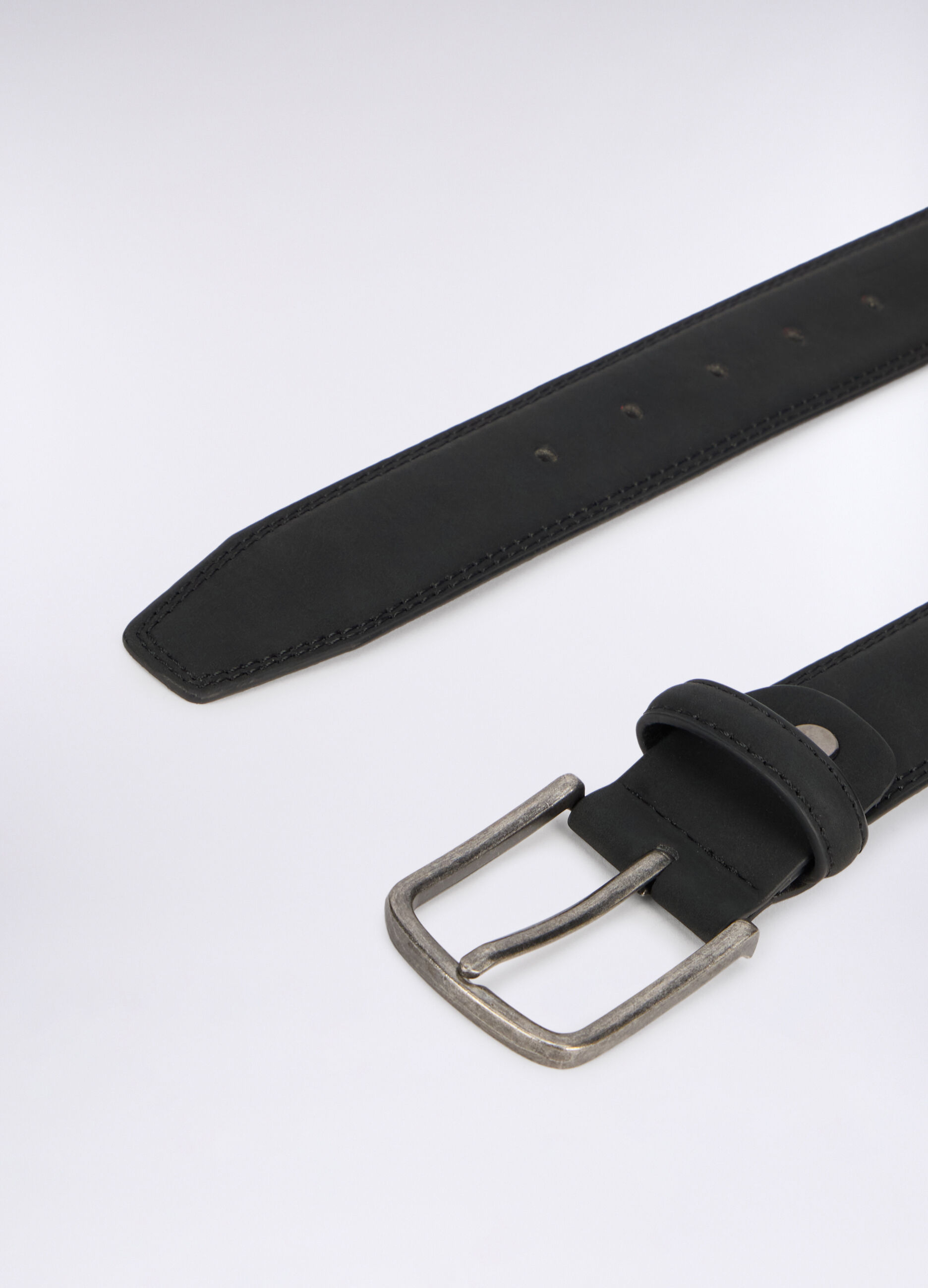 Cintura in ECOpelle scamosciata uomo_1