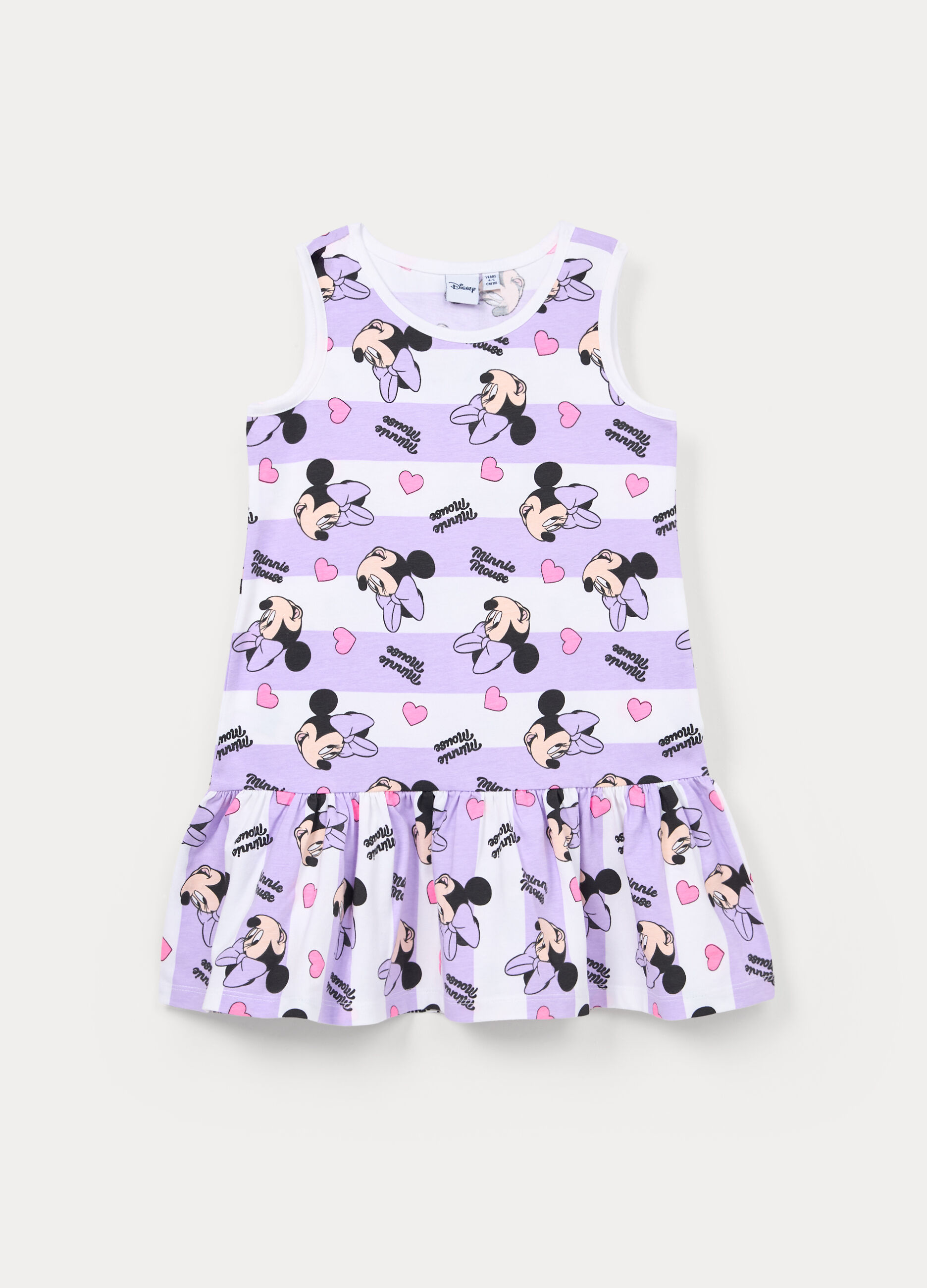 Vestito Disney in jersey di cotone stretch bambina_0